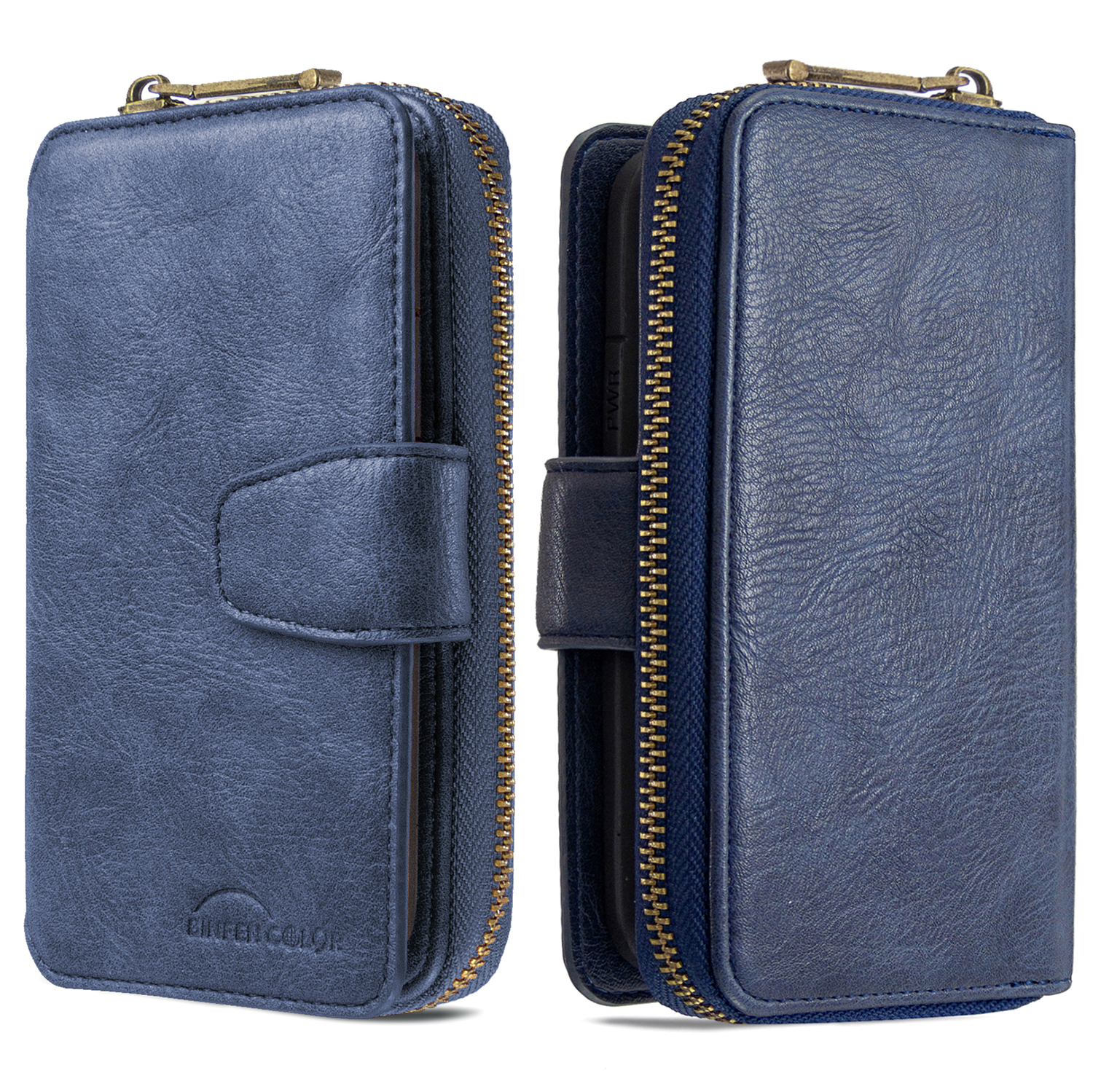 Zipper Wallet Design Leather Phone Protective Cover Shell for Samsung Galaxy S10 - Blue, Galaxy S10
Zipper Wallet Design Leather Phone Protective Cover Shell for Samsung Galaxy S10 - Blue, Galaxy S10