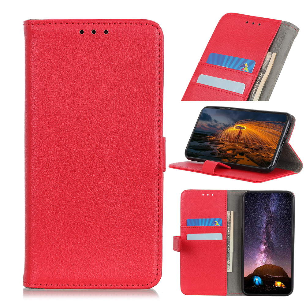 Litchi Кожа Кожаный Кошелек Стенд Телефон Чехол Для Samsung Galaxy A21s - Красный, Galaxy A21s
Litchi Кожа Кожаный Кошелек Стенд Телефон Чехол Для Samsung Galaxy A21s - Красный, Galaxy A21s