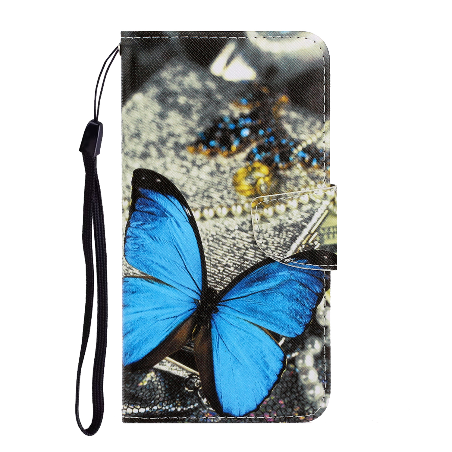 Pattern Printing Leather Wallet Case for Samsung Galaxy A91/S10 Lite - Blue Butterfly, Galaxy A91
Pattern Printing Leather Wallet Case for Samsung Galaxy A91/S10 Lite - Blue Butterfly, Galaxy A91