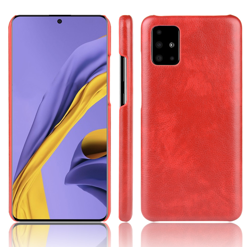 Litchi Skin Leather Coted pc Back Phone Shell Для Samsung Galaxy M51 - Красный, Galaxy M51
Litchi Skin Leather Coted pc Back Phone Shell Для Samsung Galaxy M51 - Красный, Galaxy M51
