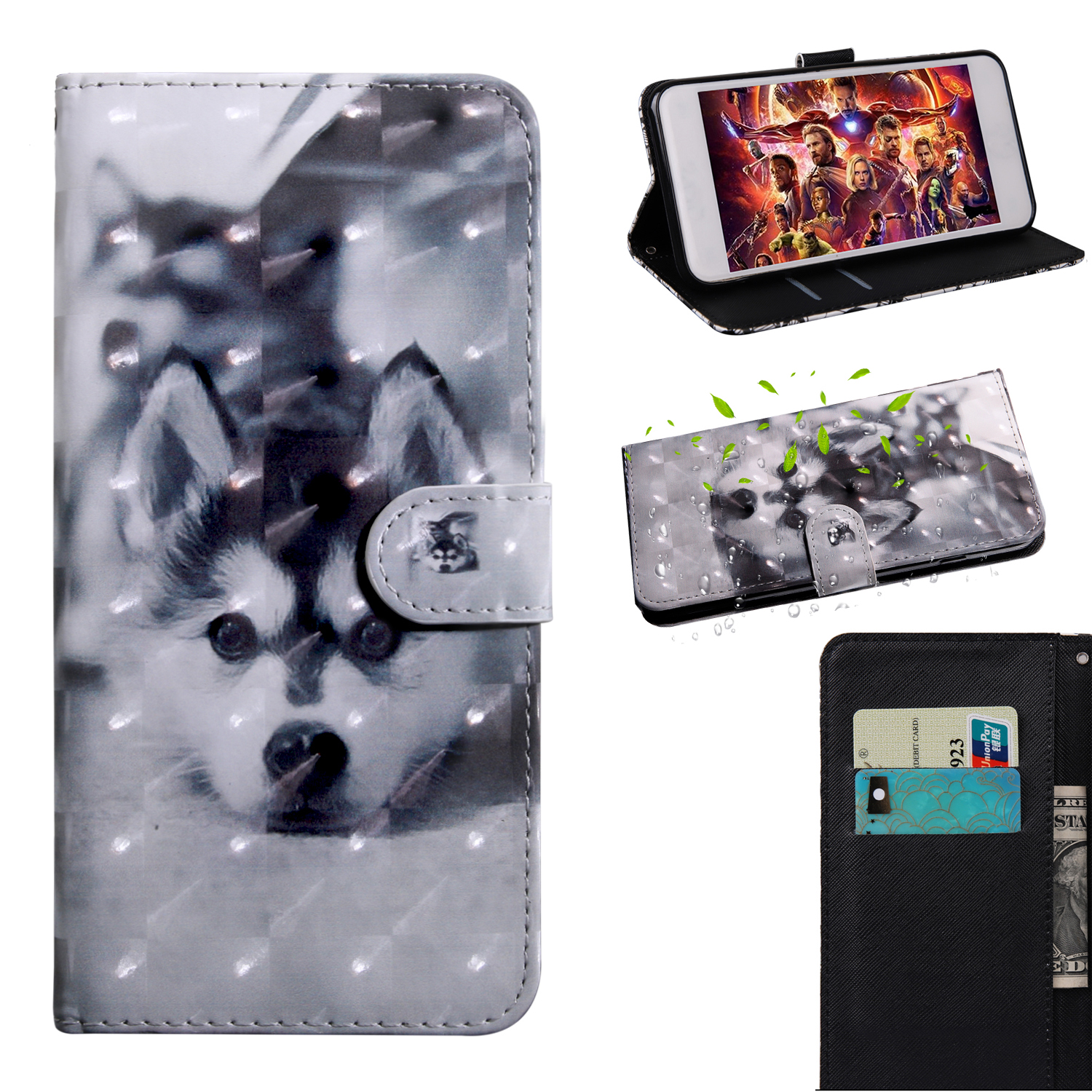 Light Spot Decor Pattern Printing Wallet Stand Leather Case with Strap for Samsung Galaxy M21 - Dog, Galaxy M21
Light Spot Decor Pattern Printing Wallet Stand Leather Case with Strap for Samsung Galaxy M21 - Dog, Galaxy M21