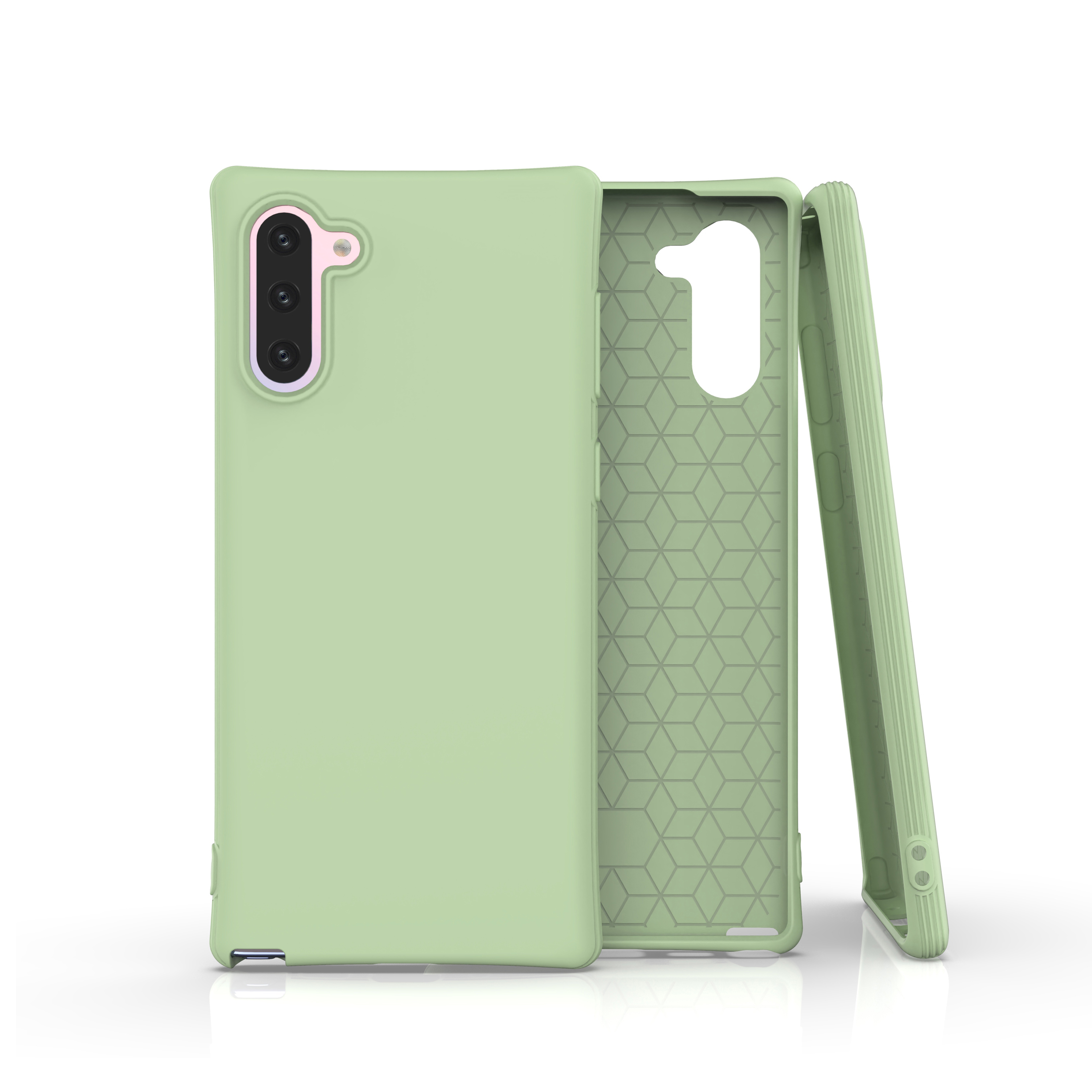 Matte Soft TPU Protective Phone Shell for Samsung Galaxy Note 10 - Light Green, Galaxy Note 10
Matte Soft TPU Protective Phone Shell for Samsung Galaxy Note 10 - Light Green, Galaxy Note 10