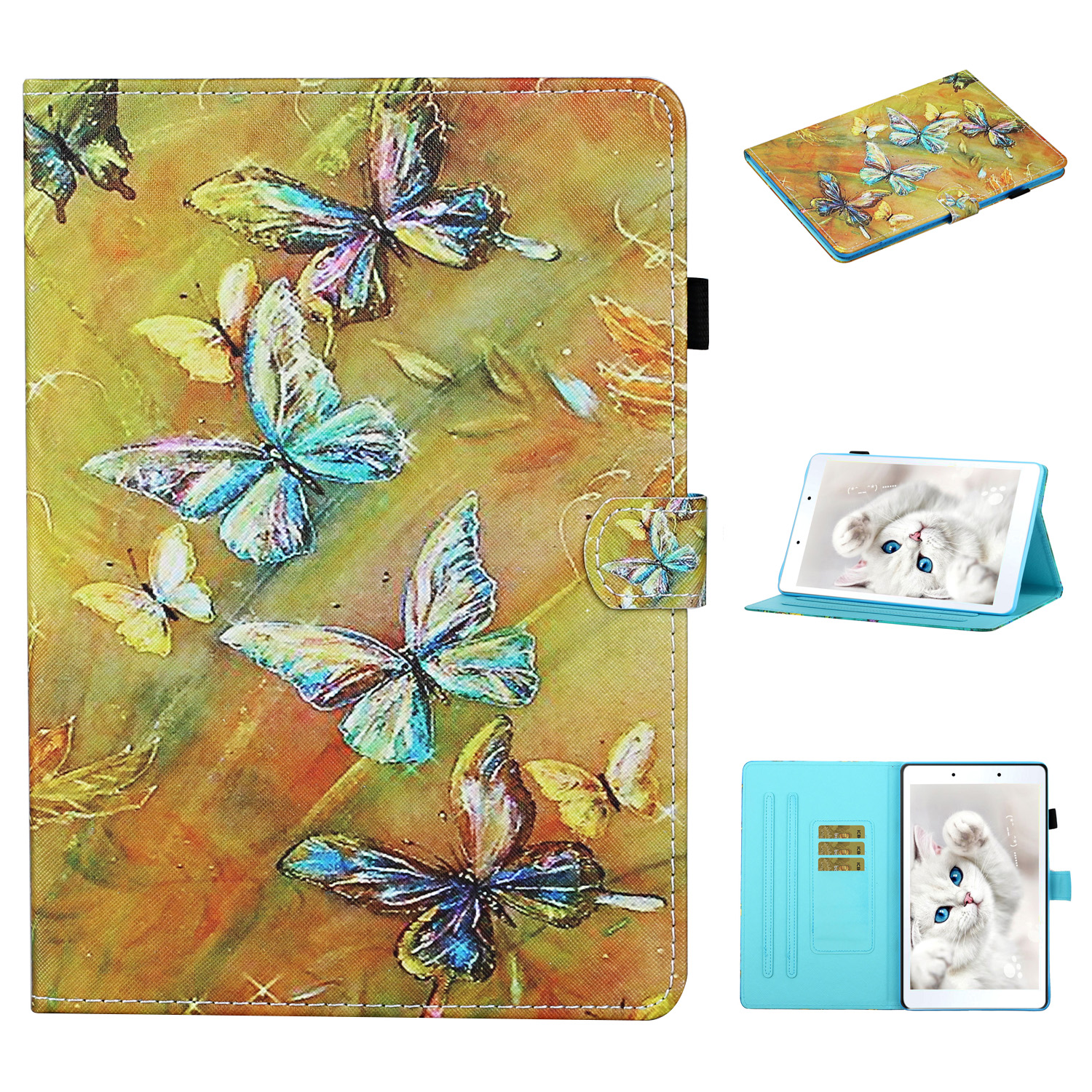 Pattern Printing Card Slots Leather Cover for Samsung Galaxy Tab A 8.0 Wi-Fi (2019) SM-T290/T295 - Butterfly, Galaxy Tab A 8.0 Wi-Fi (2019) T290
Pattern Printing Card Slots Leather Cover for Samsung Galaxy Tab A 8.0 Wi-Fi (2019) SM-T290/T295 - Butterfly, Galaxy Tab A 8.0 Wi-Fi (2019) T290