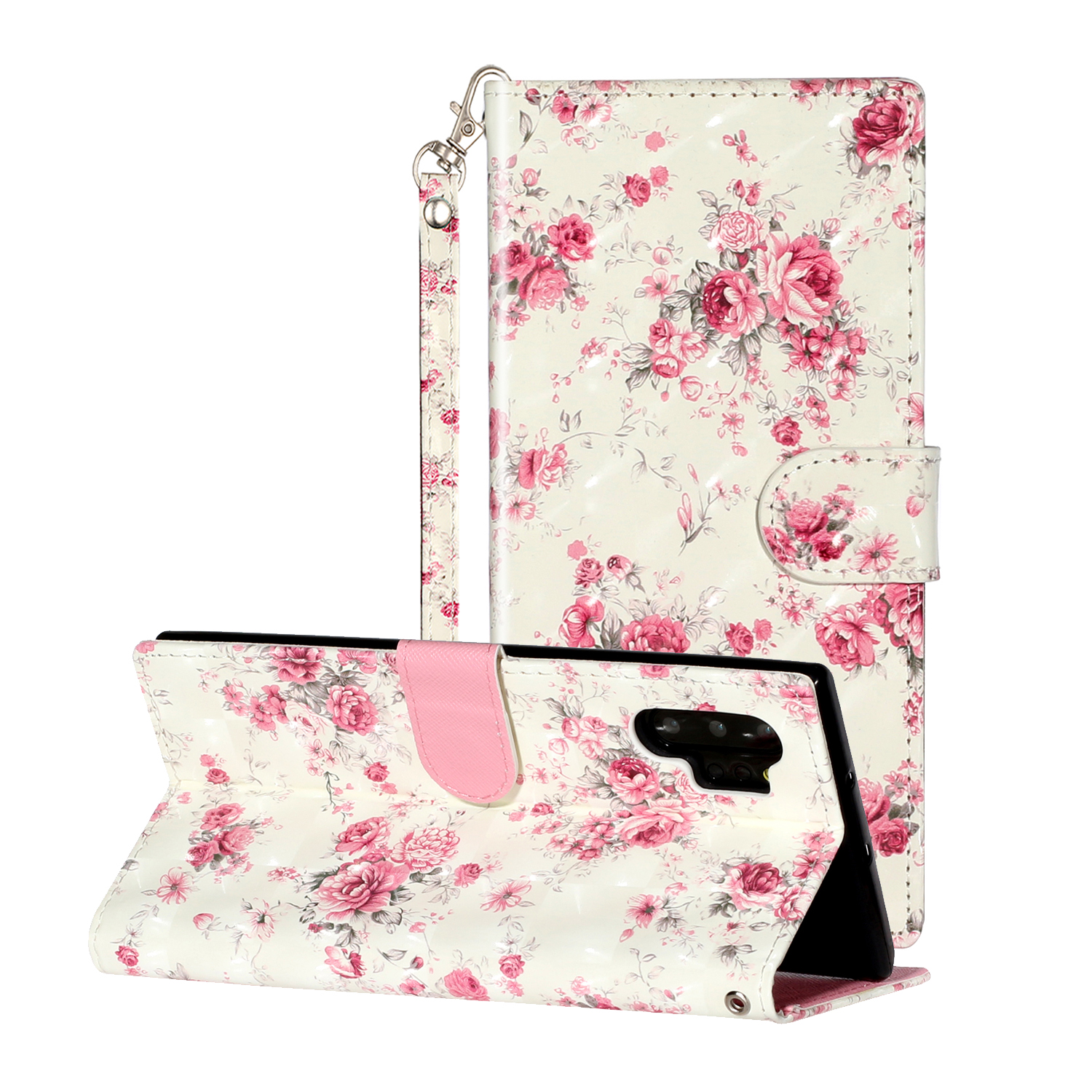Light Spot Decor Patterned Leather Wallet Phone Case for Samsung Galaxy Note 10 Plus - Flower, Galaxy Note 10 Plus
Light Spot Decor Patterned Leather Wallet Phone Case for Samsung Galaxy Note 10 Plus - Flower, Galaxy Note 10 Plus