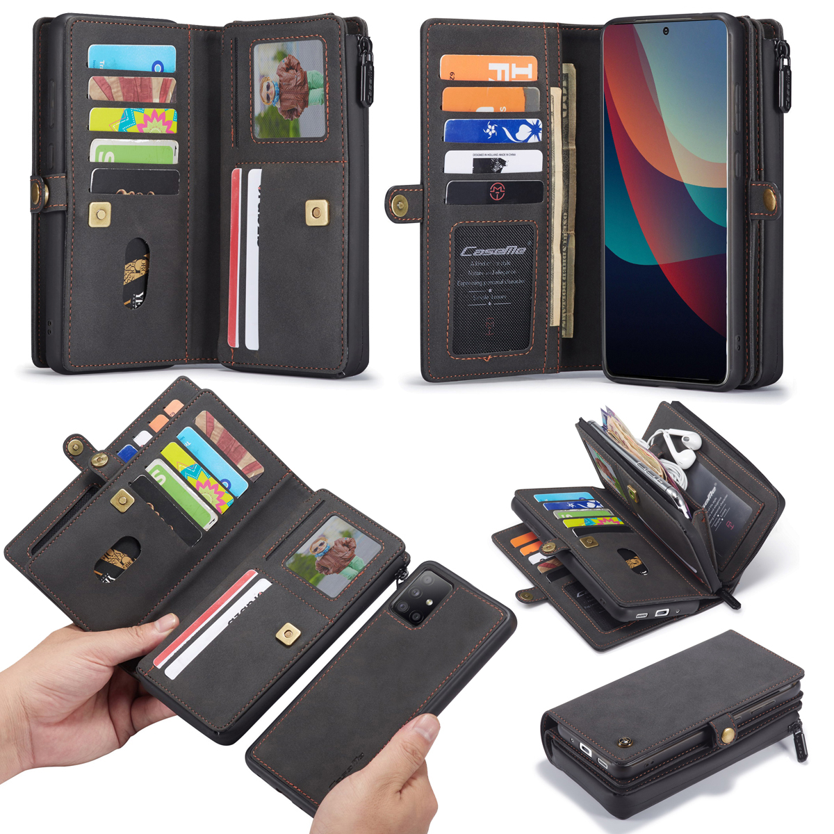 Caseme 018 Series Leather Shell Для Samsung Galaxy A51 SM-A515 - Черный, Galaxy A51 4G
Caseme 018 Series Leather Shell Для Samsung Galaxy A51 SM-A515 - Черный, Galaxy A51 4G