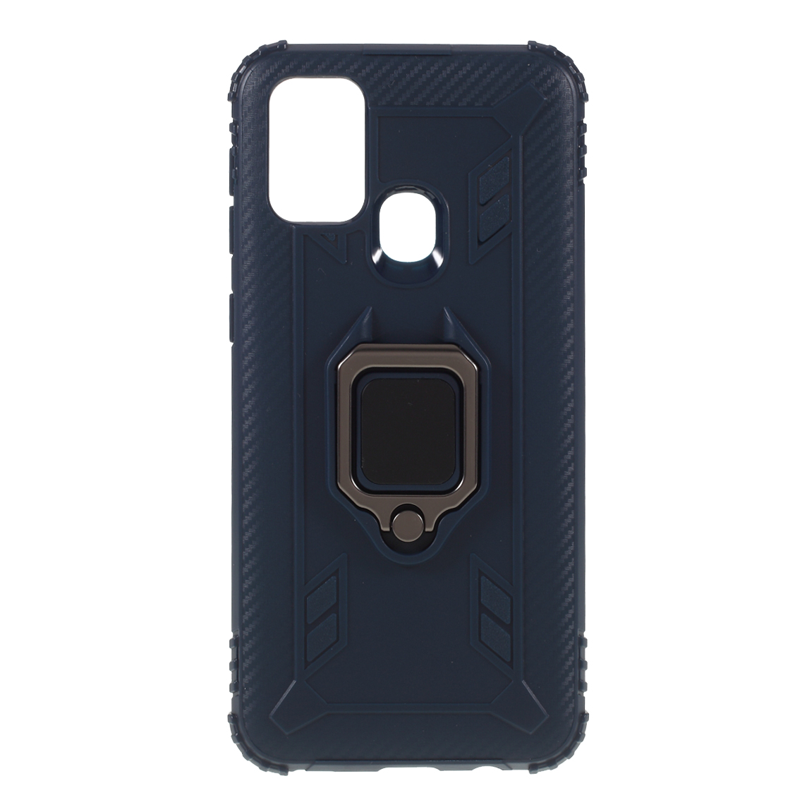 Phone Cover Finger Ring Kickstand TPU Back Case for Samsung Galaxy M31 - Blue, Samsung Galaxy M31
Phone Cover Finger Ring Kickstand TPU Back Case for Samsung Galaxy M31 - Blue, Samsung Galaxy M31