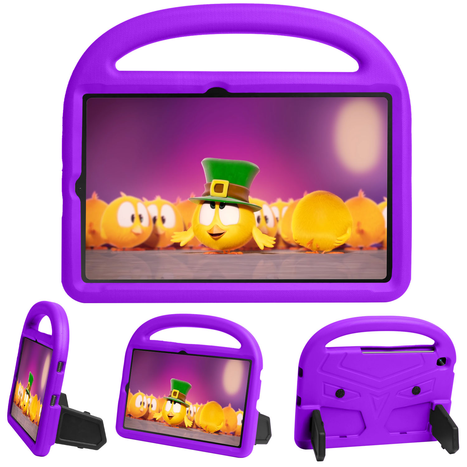 Sparrow Style Shockproof Kickstand EVA Tablet Cover for Samsung Galaxy Tab S6 Lite - Purple, Galaxy Tab S6 Lite
Sparrow Style Shockproof Kickstand EVA Tablet Cover for Samsung Galaxy Tab S6 Lite - Purple, Galaxy Tab S6 Lite