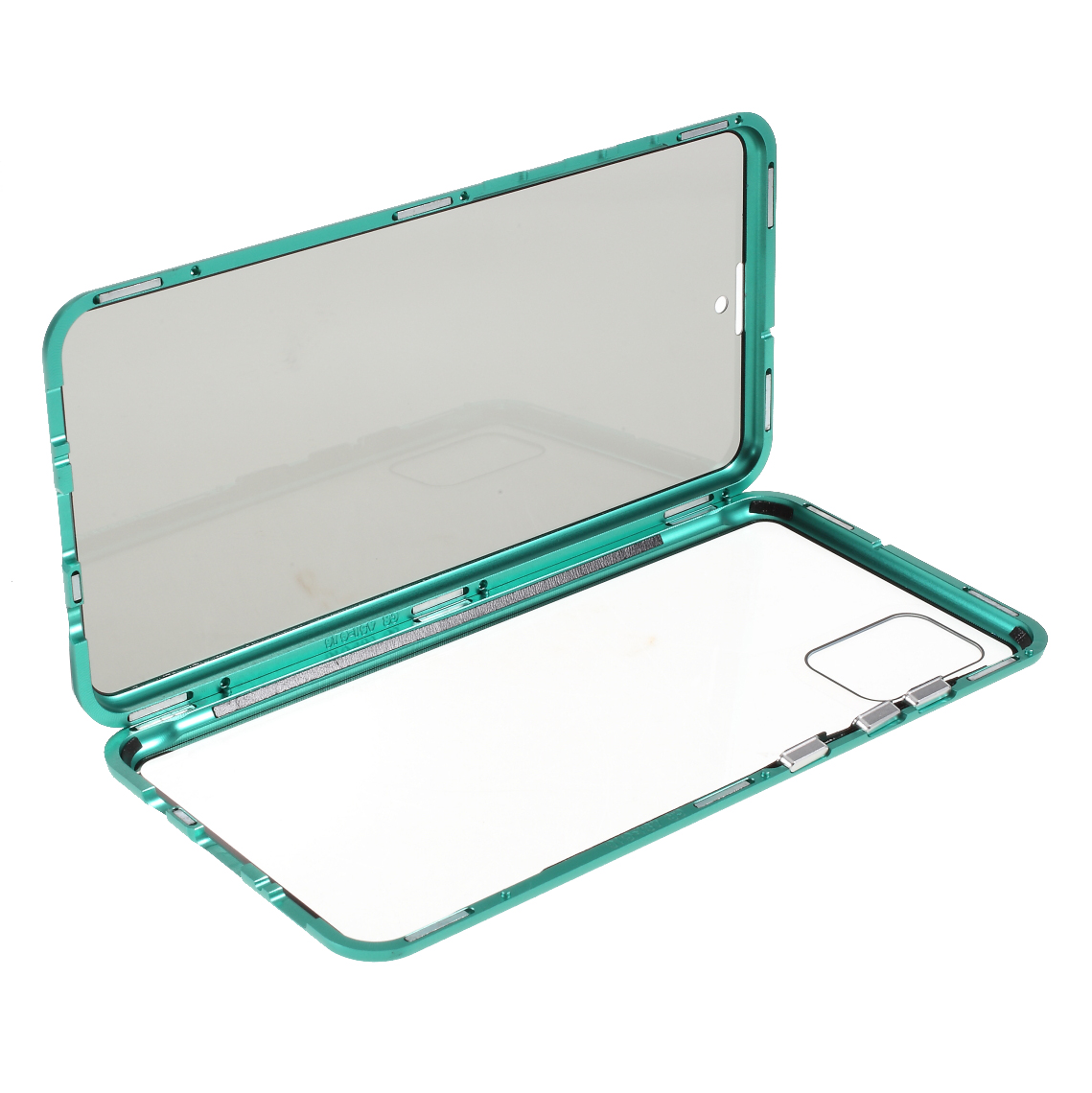 Anti-peep Magnetic Metal Frame + Double-sided Tempered Glass Cover for Samsung Galaxy A51 SM-A515 - Green, Galaxy A51 4G
Anti-peep Magnetic Metal Frame + Double-sided Tempered Glass Cover for Samsung Galaxy A51 SM-A515 - Green, Galaxy A51 4G