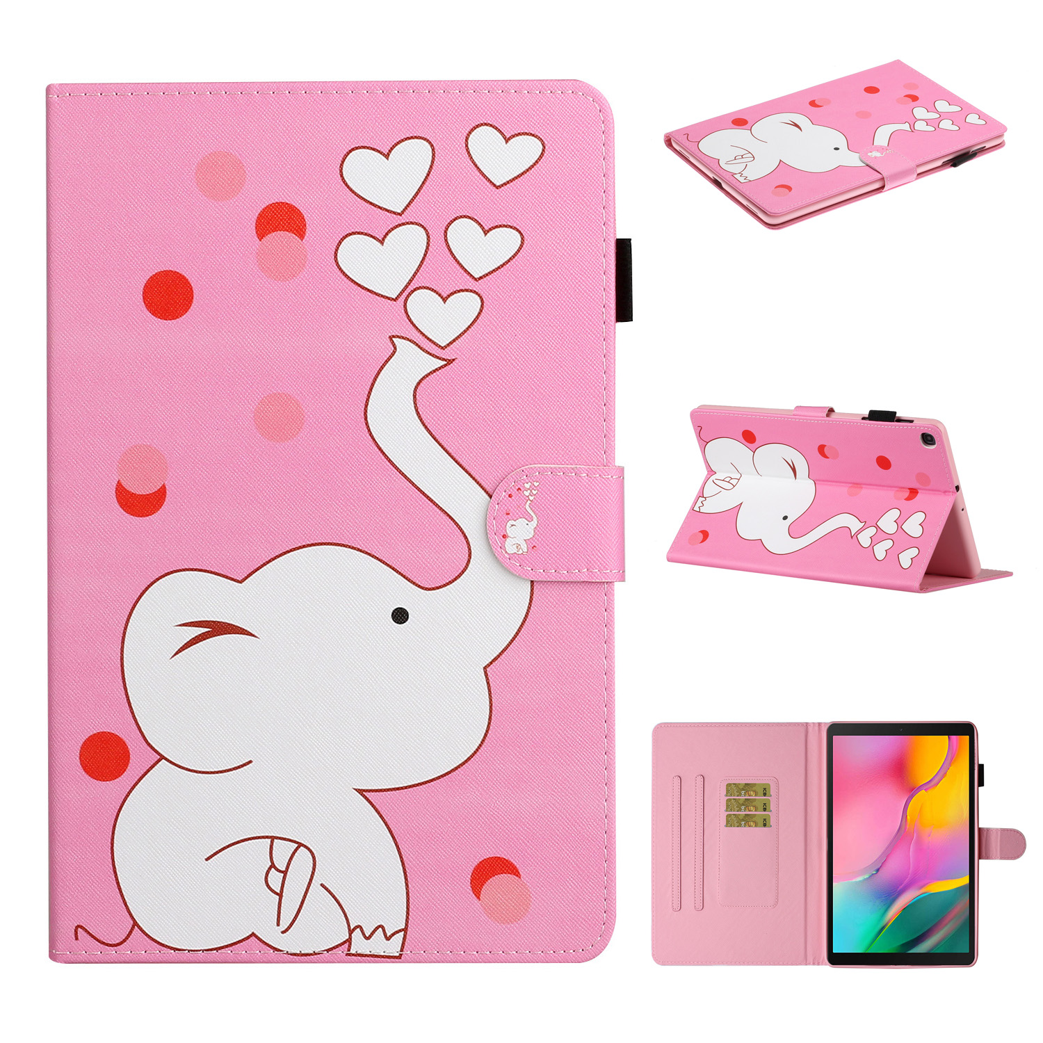 Pattern Printing Stand Leather Card Holder Case for Samsung Galaxy Tab A 10.1 (2019) T510 - Elephant, Galaxy Tab A 10.1 (2019)
Pattern Printing Stand Leather Card Holder Case for Samsung Galaxy Tab A 10.1 (2019) T510 - Elephant, Galaxy Tab A 10.1 (2019)
