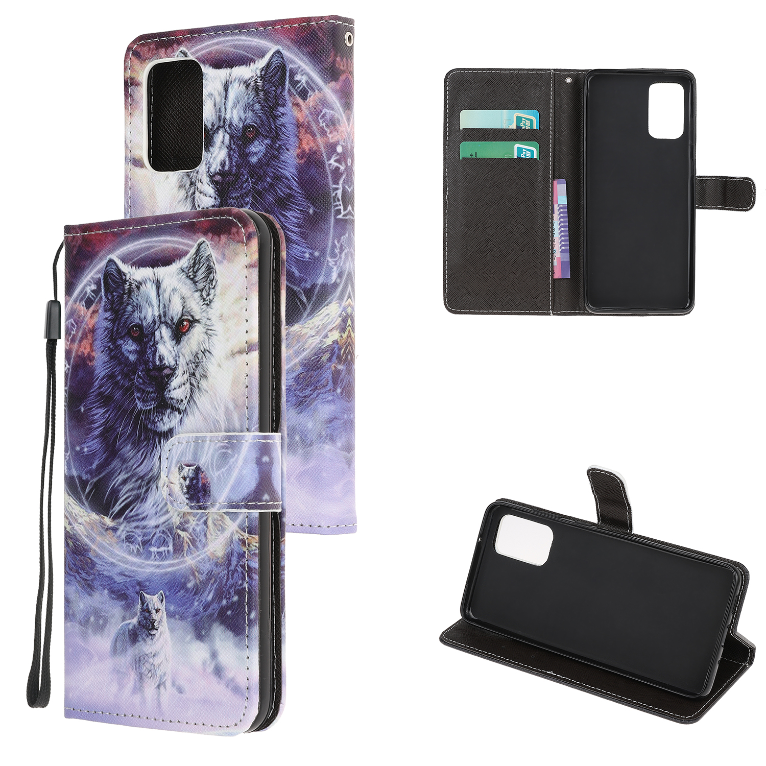 Printing Style Cross Skin Leather Protective Case with Strap for Samsung Galaxy Note20 4G/5G - Wolf, Galaxy Note20
Printing Style Cross Skin Leather Protective Case with Strap for Samsung Galaxy Note20 4G/5G - Wolf, Galaxy Note20