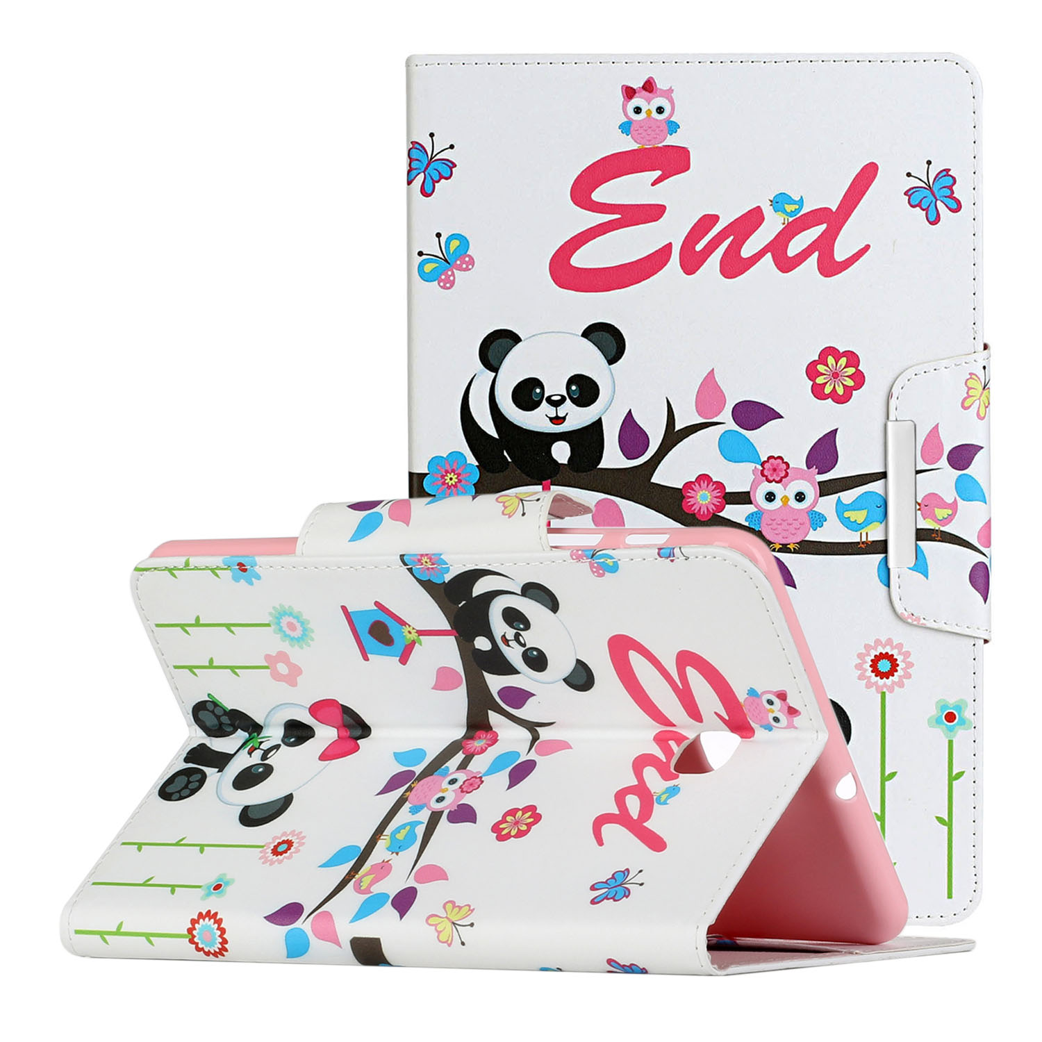 Pattern Printing Wallet Tablet Leather Case for Samsung Galaxy Tab A 9.7 T550 - Panda and Owl, Galaxy Tab A 9.7
Pattern Printing Wallet Tablet Leather Case for Samsung Galaxy Tab A 9.7 T550 - Panda and Owl, Galaxy Tab A 9.7