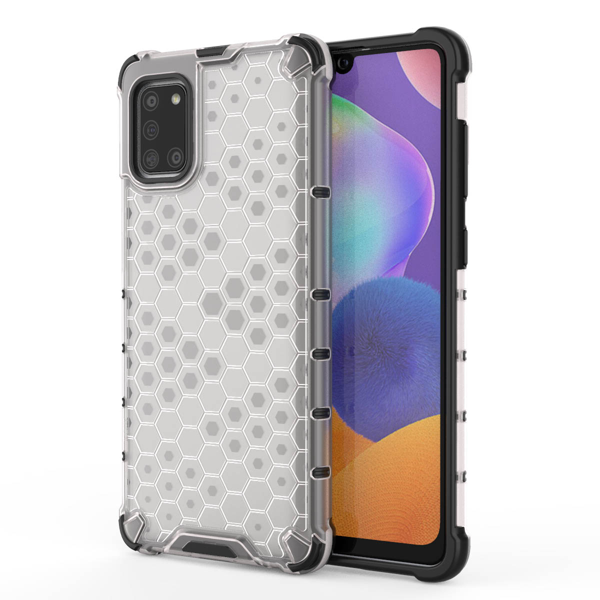 Сотовый Образец Амортизатор ТПУ + ПК Гибридный Корпус Корпуса Для Samsung Galaxy A31 - Белый, Galaxy A31 (Global Version)
Сотовый Образец Амортизатор ТПУ + ПК Гибридный Корпус Корпуса Для Samsung Galaxy A31 - Белый, Galaxy A31 (Global Version)