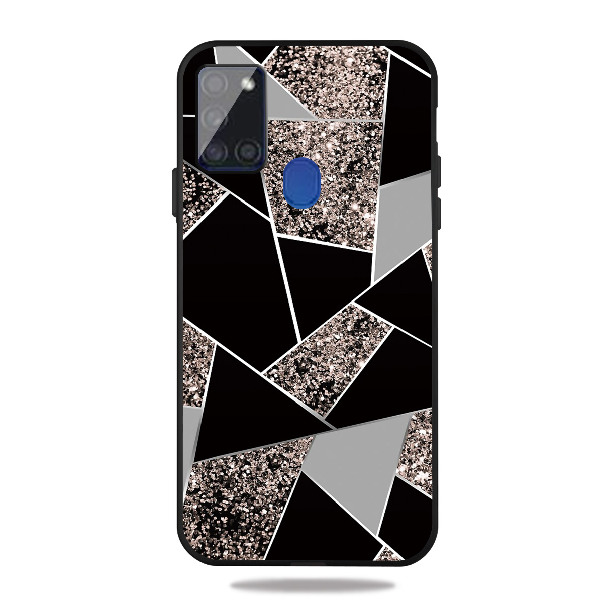 Matte Black TPU Unique Marble Skin Cover for Samsung Galaxy A21s - Black/Grey/Gold, Galaxy A21s
Matte Black TPU Unique Marble Skin Cover for Samsung Galaxy A21s - Black/Grey/Gold, Galaxy A21s