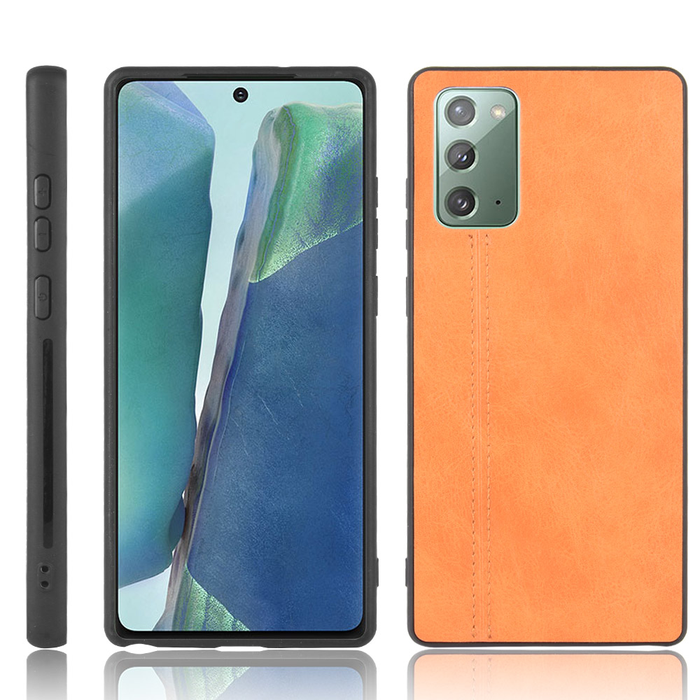 PU Leather Coated PC + TPU Cell Phone Case for Samsung Galaxy Note20/Note20 5G - Brown, Galaxy Note20
PU Leather Coated PC + TPU Cell Phone Case for Samsung Galaxy Note20/Note20 5G - Brown, Galaxy Note20