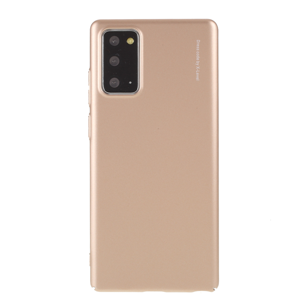 X-LEVEL Knight Series Matte PC Mobile Phone Shell for Samsung Galaxy Note20 4G/5G - Gold, Galaxy Note20
X-LEVEL Knight Series Matte PC Mobile Phone Shell for Samsung Galaxy Note20 4G/5G - Gold, Galaxy Note20