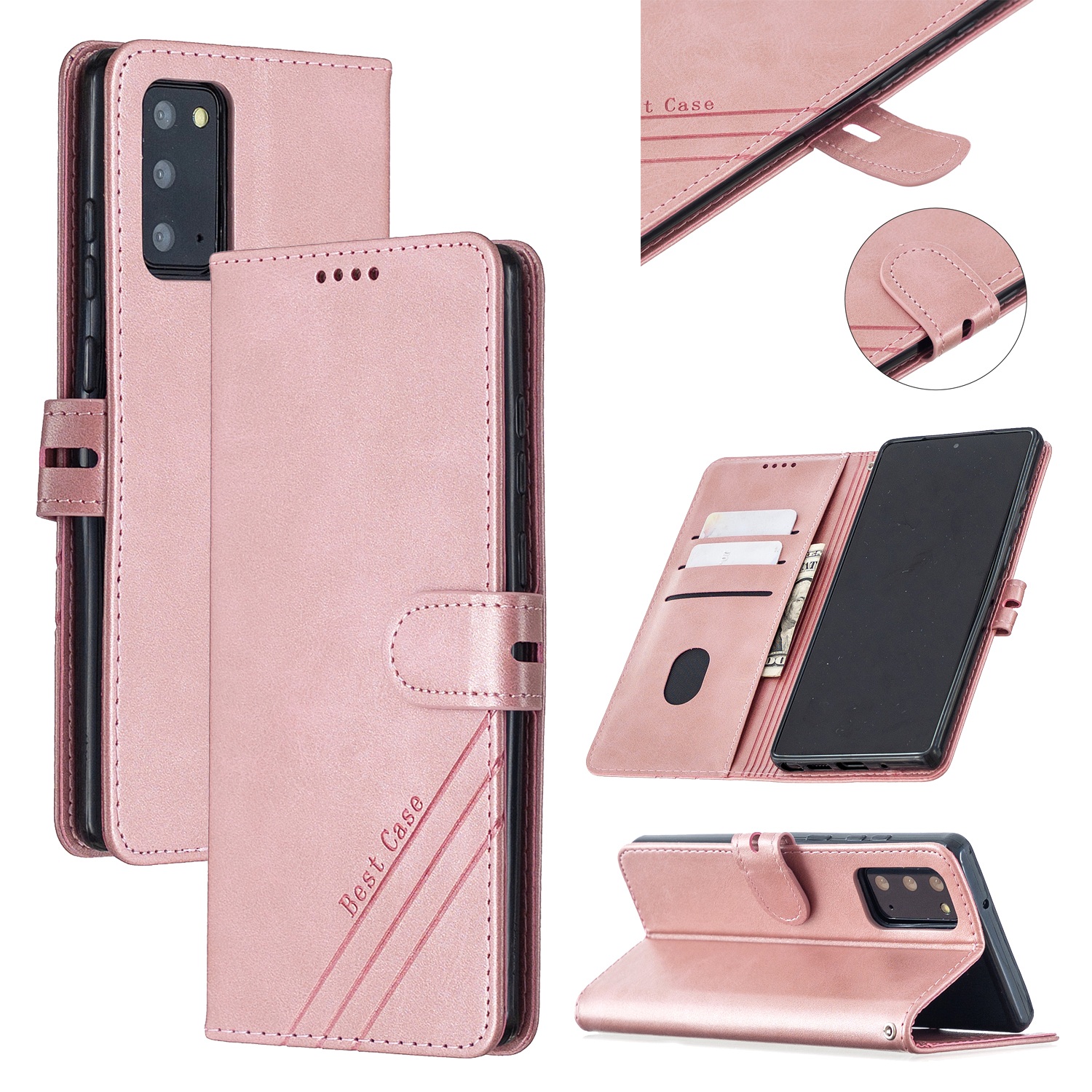 Кожаная Оболочка Кожи Кожи с Помощью Lanyard Для Samsung Galaxy Note20 4G/5G - Розовое Золото, Galaxy Note20
Кожаная Оболочка Кожи Кожи с Помощью Lanyard Для Samsung Galaxy Note20 4G/5G - Розовое Золото, Galaxy Note20