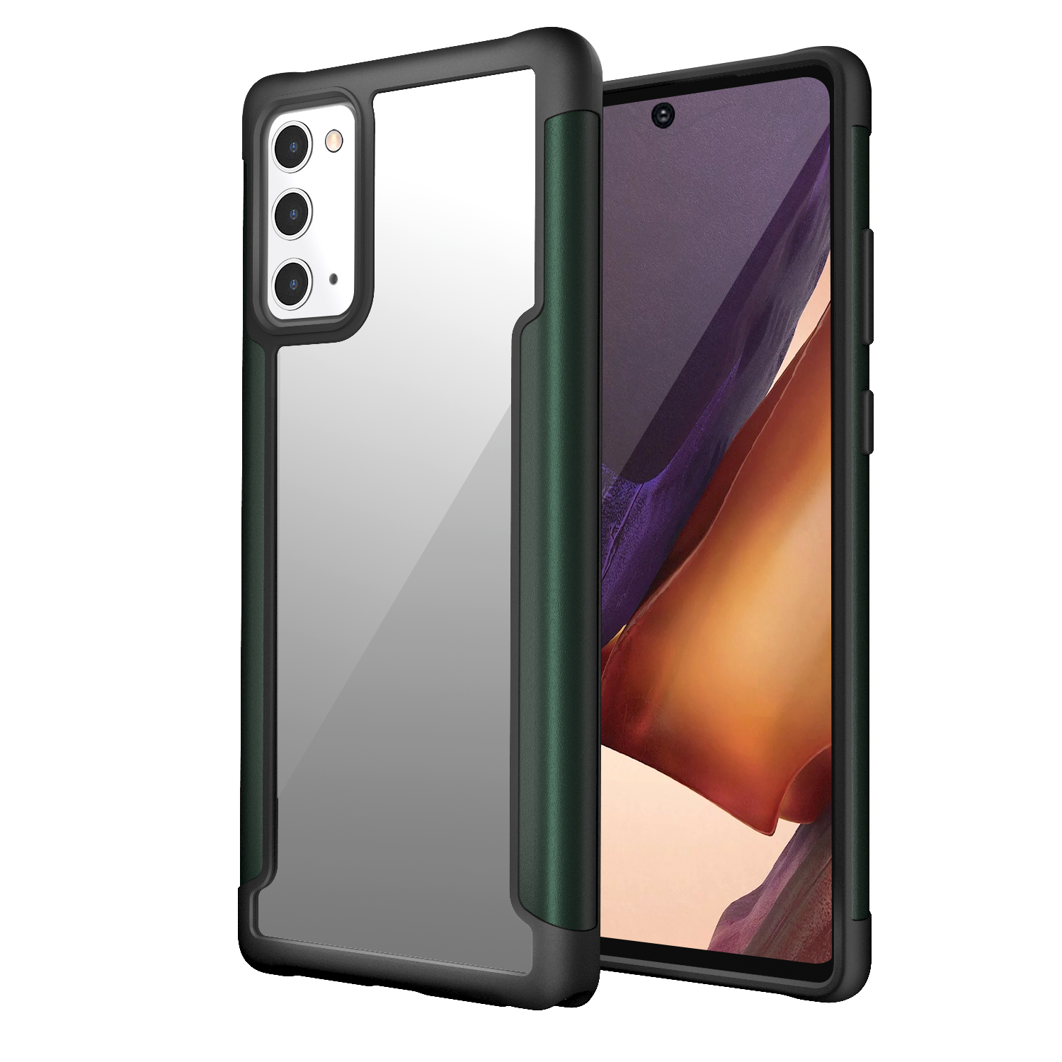 Metal + TPU + пк Обратная Гибридная Оболочка Для Samsung Galaxy Note20 4G/5G - Зеленый
Metal + TPU + пк Обратная Гибридная Оболочка Для Samsung Galaxy Note20 4G/5G - Зеленый