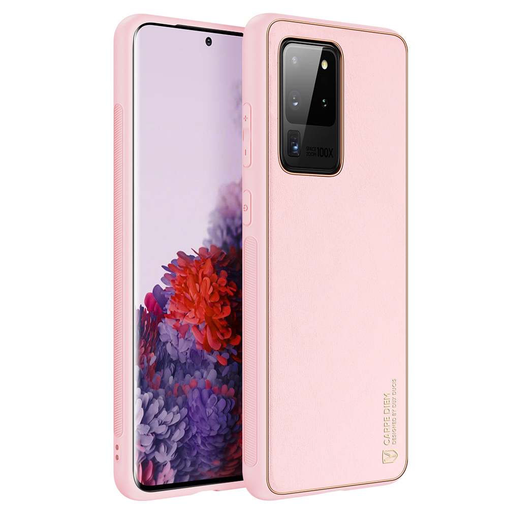 DUX DUCIS YOLO Series Electroplating PU Leather+TPU+PC Cover for Samsung Galaxy S20 Ultra - Pink, Galaxy S20 Ultra
DUX DUCIS YOLO Series Electroplating PU Leather+TPU+PC Cover for Samsung Galaxy S20 Ultra - Pink, Galaxy S20 Ultra