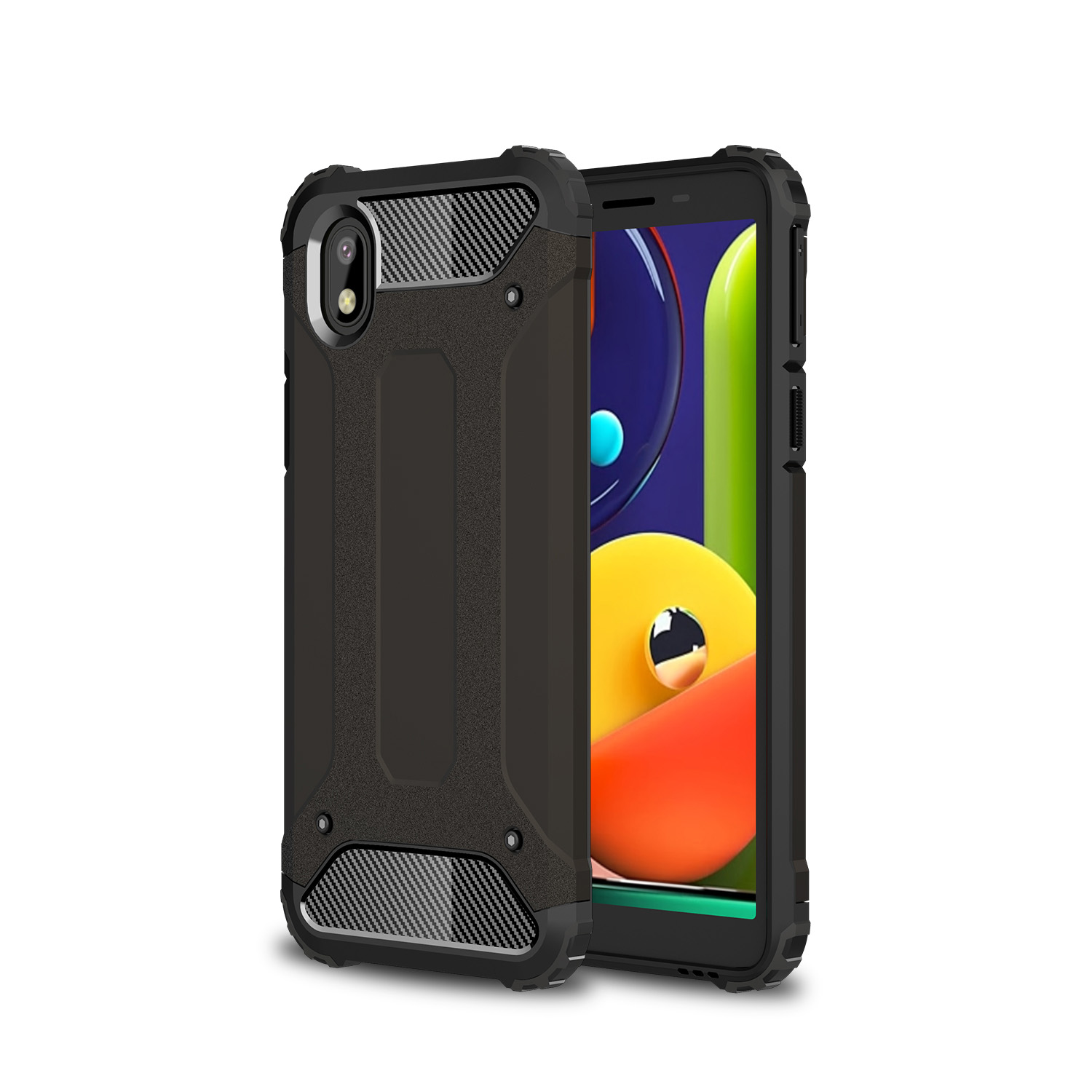 Armor Guard Hybrid PC + TPU Phone Case for Samsung Galaxy A01 Core - Black, Galaxy A01 Core
Armor Guard Hybrid PC + TPU Phone Case for Samsung Galaxy A01 Core - Black, Galaxy A01 Core