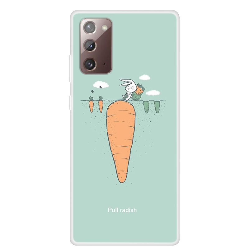 Printing Soft Case TPU Shell for Samsung Galaxy Note 20/Note 20 5G - Carrot, Galaxy Note 20
Printing Soft Case TPU Shell for Samsung Galaxy Note 20/Note 20 5G - Carrot, Galaxy Note 20