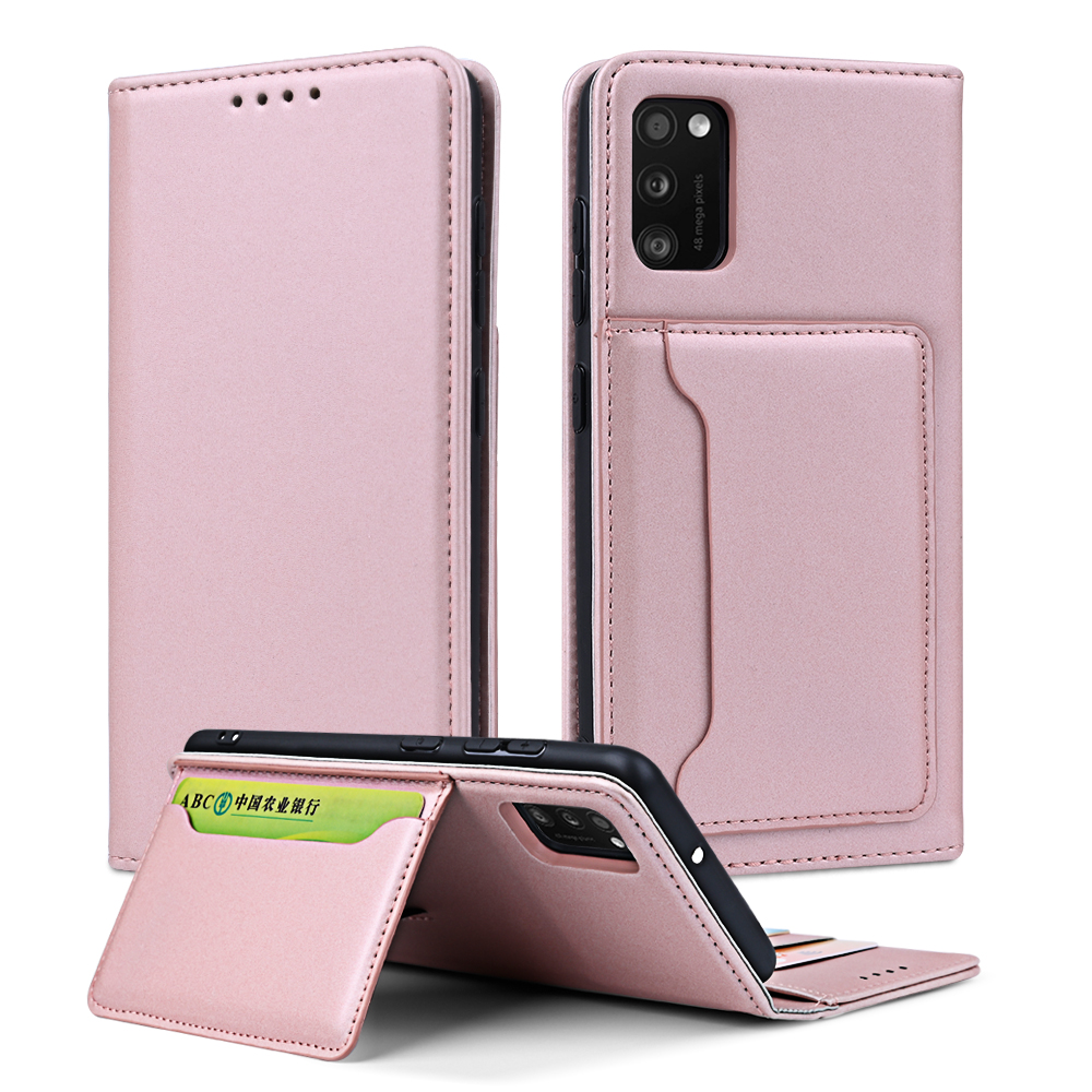 Liquid Silicone Leather with Wallet Case for Samsung Galaxy A41 (Global Version) - Rose Gold, Galaxy A41 (Global Version)
Liquid Silicone Leather with Wallet Case for Samsung Galaxy A41 (Global Version) - Rose Gold, Galaxy A41 (Global Version)