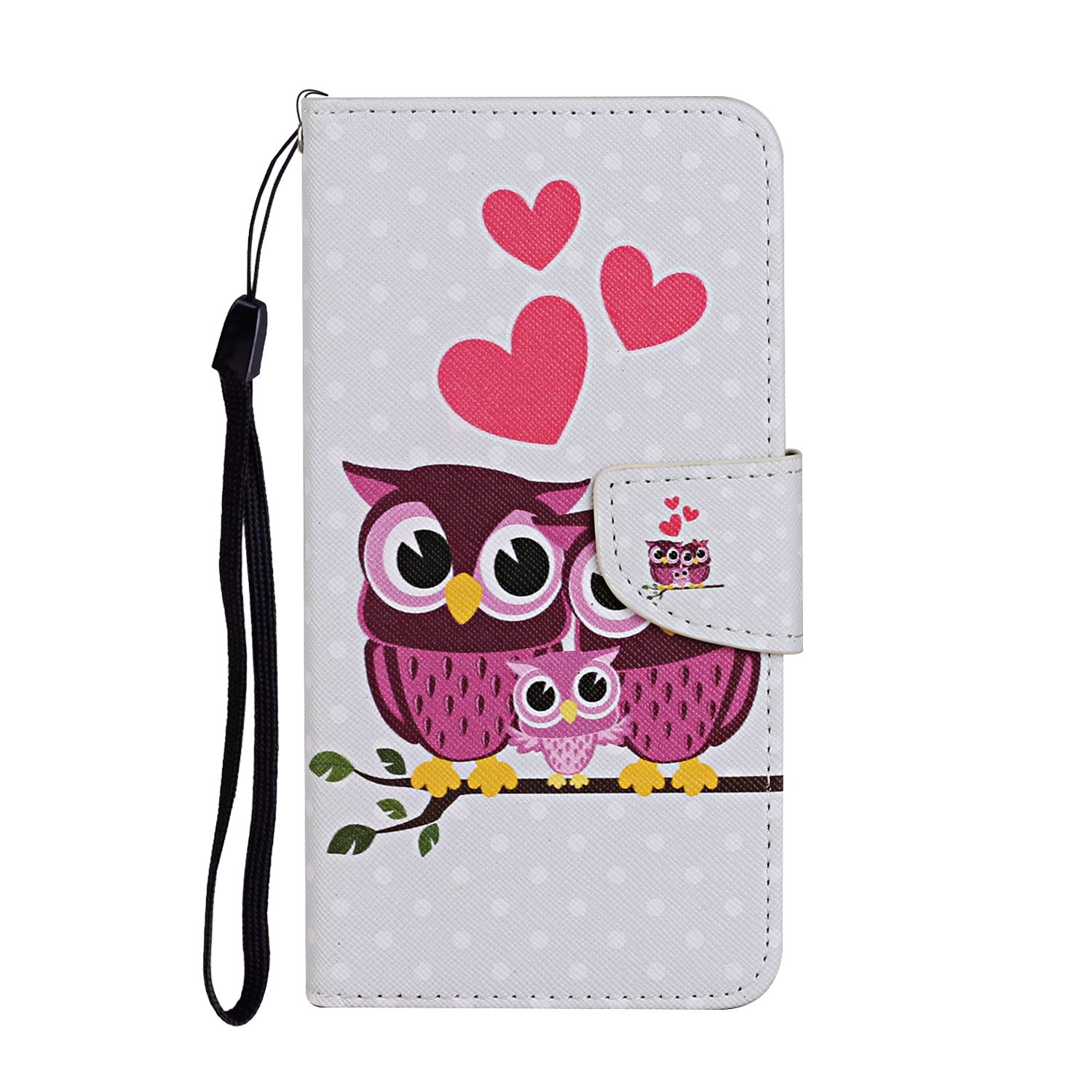 Stand Cover Wallet Pattern Printing Leather Case for Samsung Galaxy S20 - Owl Family, Galaxy S20
Stand Cover Wallet Pattern Printing Leather Case for Samsung Galaxy S20 - Owl Family, Galaxy S20