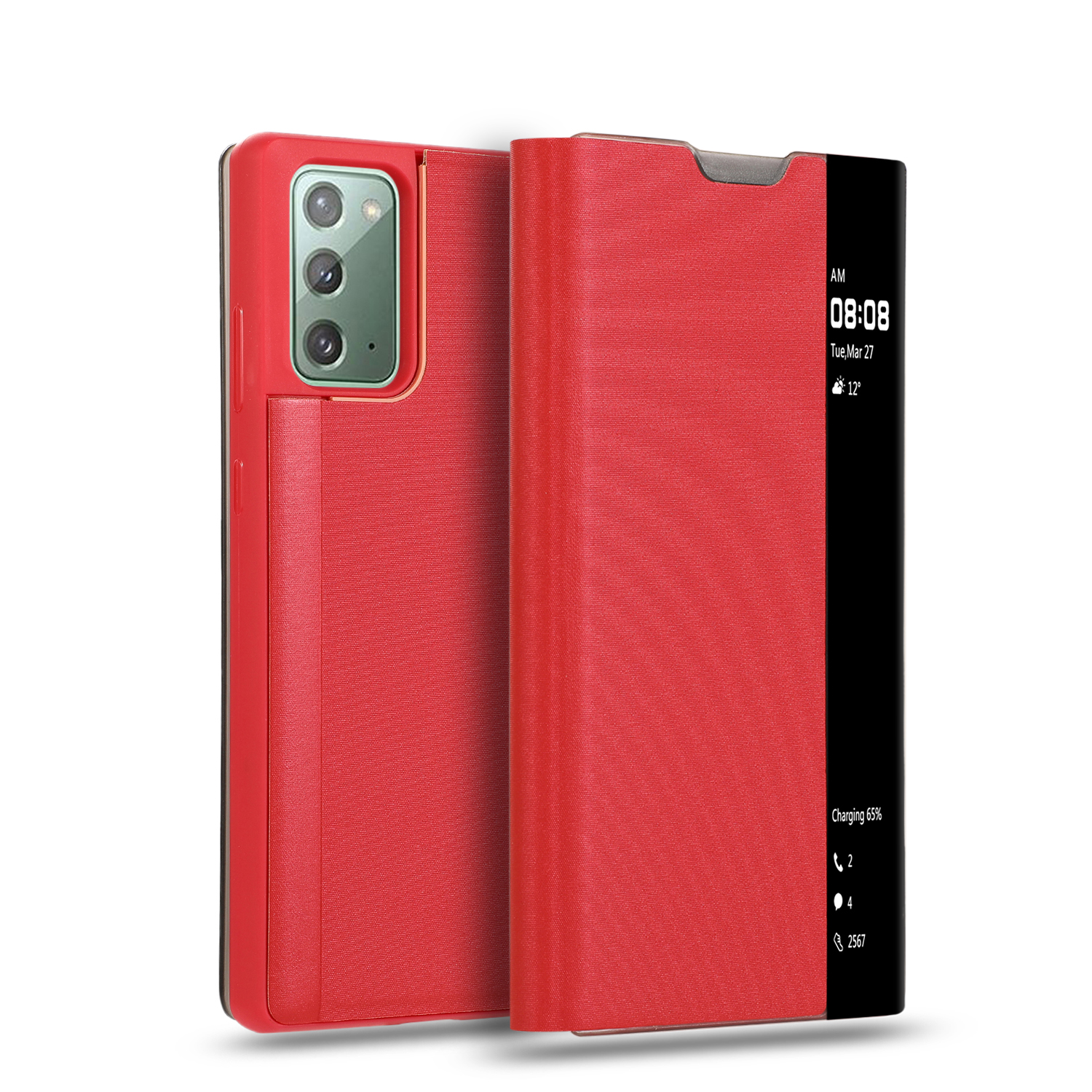 Просмотр Окна Flip Кожаный Стенд Чехол Для Телефона Для Samsung Galaxy Note 20 5G / Галактика Примечание 20. - Красный, Galaxy Note 20 5G
Просмотр Окна Flip Кожаный Стенд Чехол Для Телефона Для Samsung Galaxy Note 20 5G / Галактика Примечание 20. - Красный, Galaxy Note 20 5G