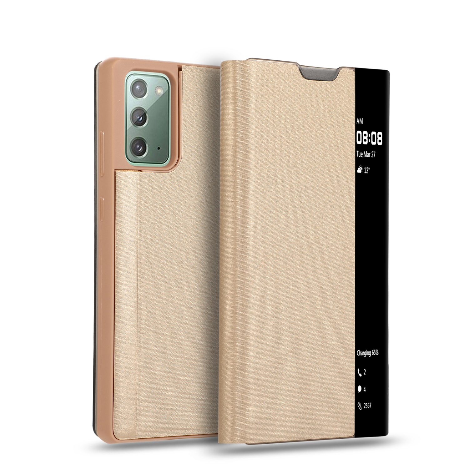View Window Flip Leather Stand Phone Case for Samsung Galaxy Note 20 5G / Galaxy Note 20 - Yellow, Galaxy Note 20 5G
View Window Flip Leather Stand Phone Case for Samsung Galaxy Note 20 5G / Galaxy Note 20 - Yellow, Galaxy Note 20 5G