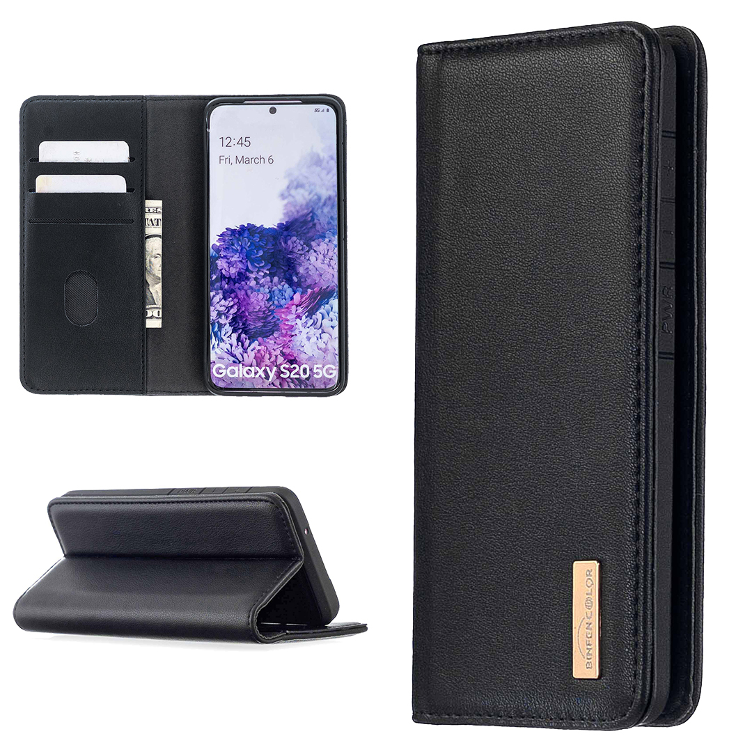 Detachable 2-in-1 Genuine Leather Wallet Stand Case for Samsung Galaxy S20 - Black, Galaxy S20
Detachable 2-in-1 Genuine Leather Wallet Stand Case for Samsung Galaxy S20 - Black, Galaxy S20