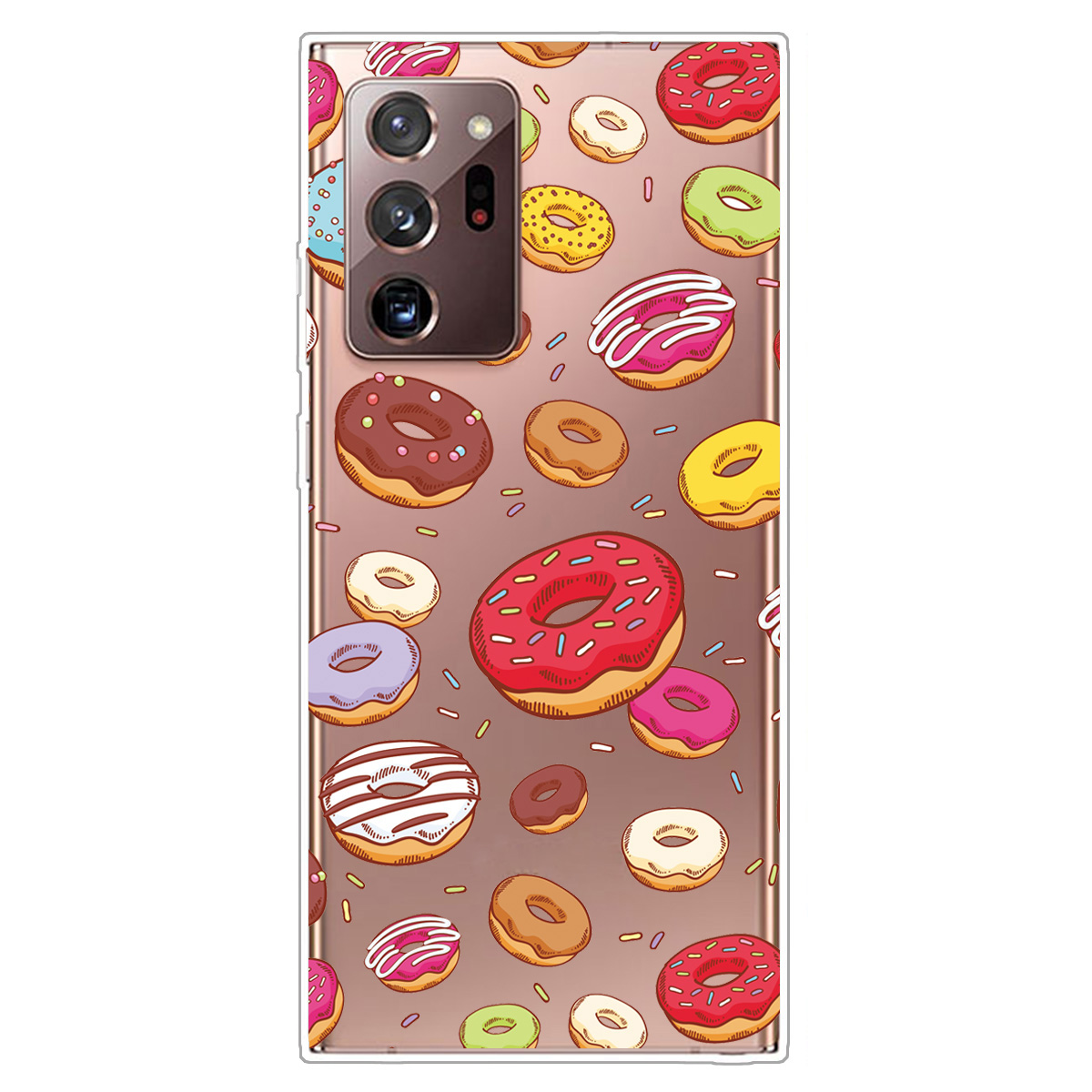 Узорная Печать Clear TPU Cource Cource Для Samsung Galaxy Note20 Ultra 5G - Пончик, Galaxy Note20 Ultra 5G
Узорная Печать Clear TPU Cource Cource Для Samsung Galaxy Note20 Ultra 5G - Пончик, Galaxy Note20 Ultra 5G
