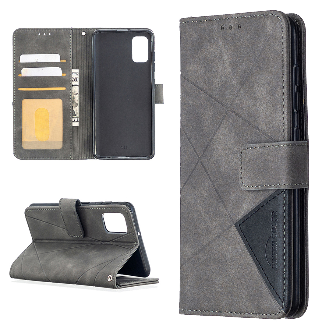 BF05 Style Geometric Texture Case Leather Cover for Samsung Galaxy A41 (Global Version) - Grey, Galaxy A41 (Global Version)
BF05 Style Geometric Texture Case Leather Cover for Samsung Galaxy A41 (Global Version) - Grey, Galaxy A41 (Global Version)