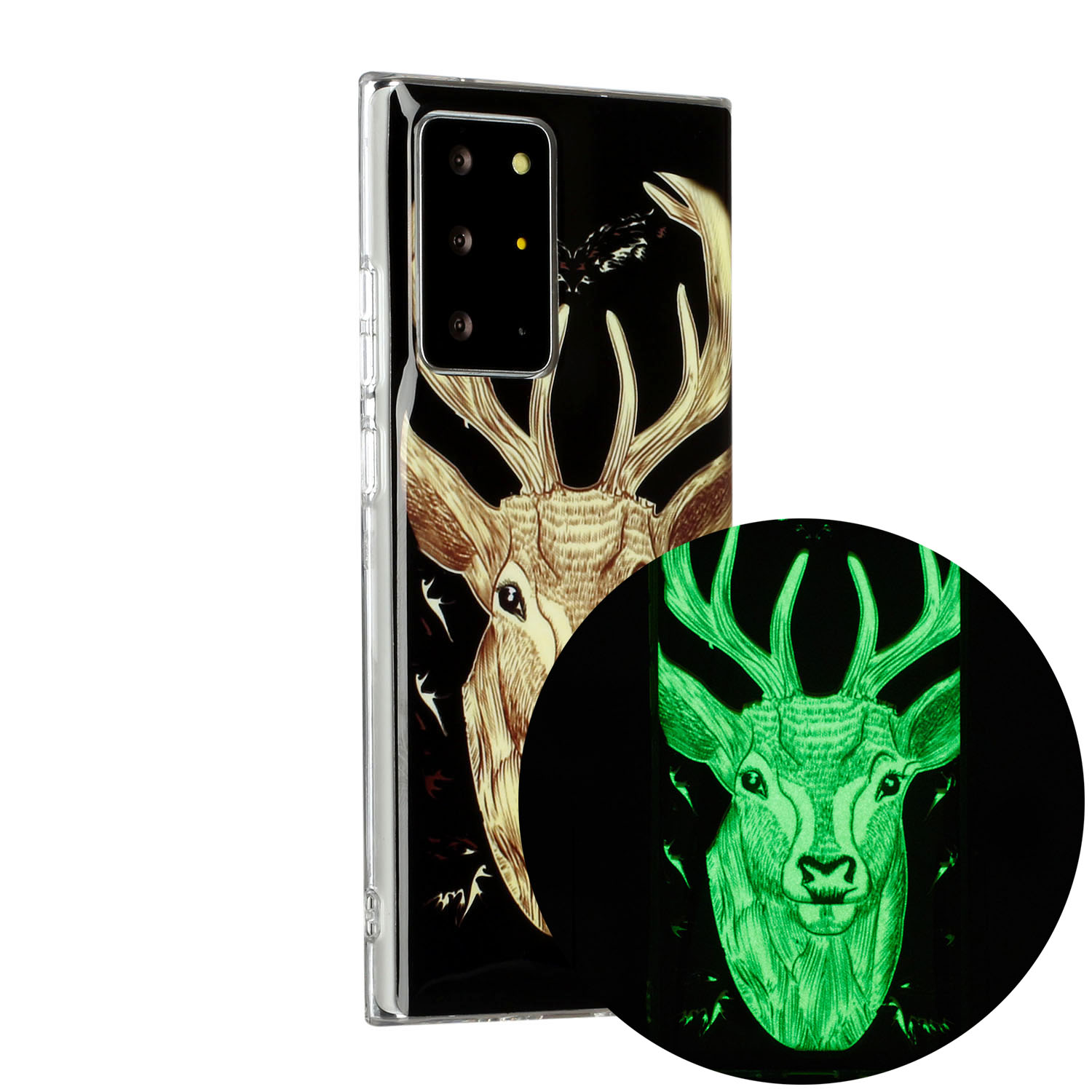 Noctilucent IMD TPU Phone Back Shell for Samsung Galaxy Note20 Ultra/Note20 Ultra 5G - Elk, Galaxy Note20 Ultra 5G
Noctilucent IMD TPU Phone Back Shell for Samsung Galaxy Note20 Ultra/Note20 Ultra 5G - Elk, Galaxy Note20 Ultra 5G
