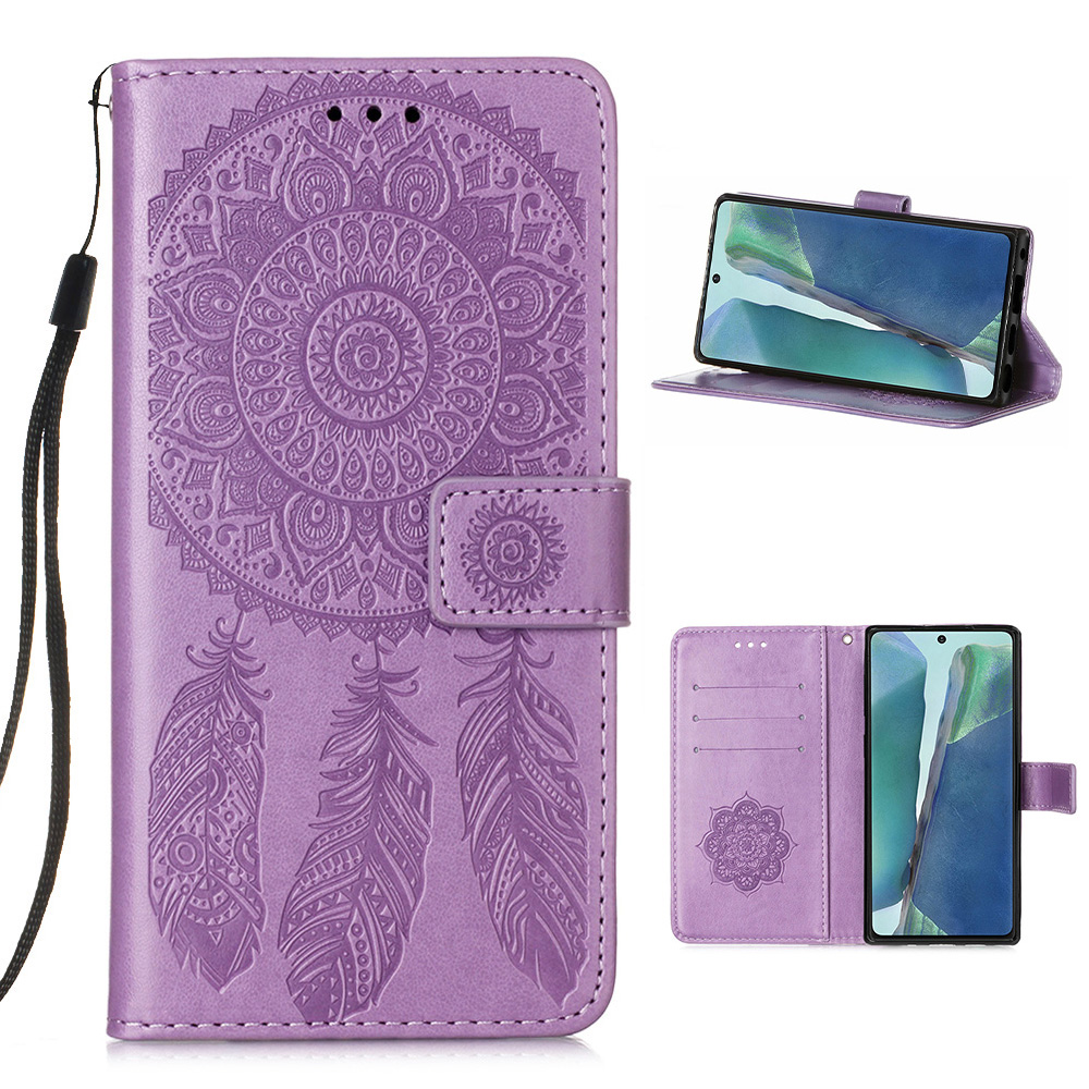 Imprinted Dream Catcher PU Leather with Stand Shell for Samsung Galaxy Note 20/Note 20 5G - Purple, Galaxy Note 20
Imprinted Dream Catcher PU Leather with Stand Shell for Samsung Galaxy Note 20/Note 20 5G - Purple, Galaxy Note 20