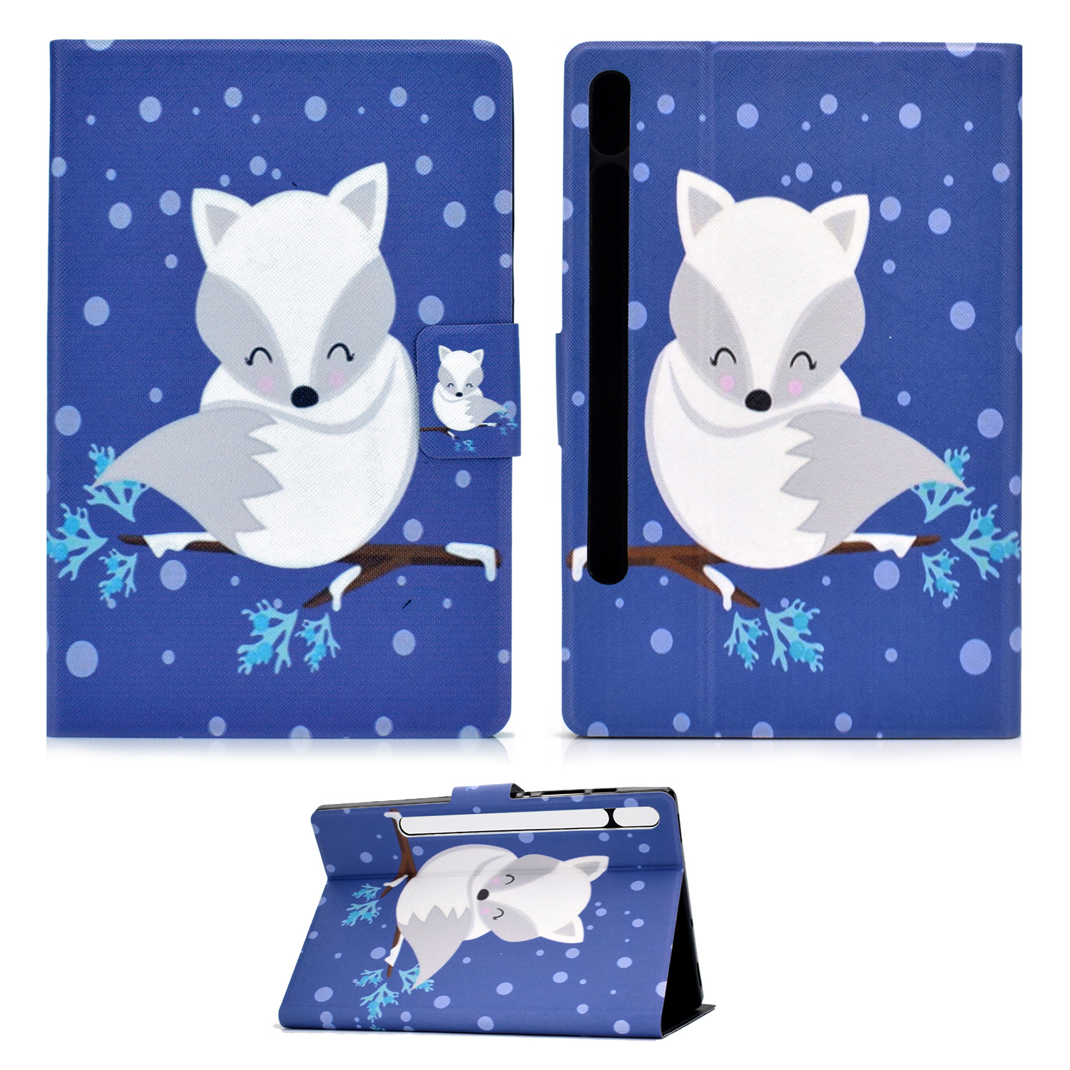 Pattern Printing Leather Stand Tablet Case for Samsung Galaxy Tab S7 T870 - White Fox, Galaxy Tab S7
Pattern Printing Leather Stand Tablet Case for Samsung Galaxy Tab S7 T870 - White Fox, Galaxy Tab S7