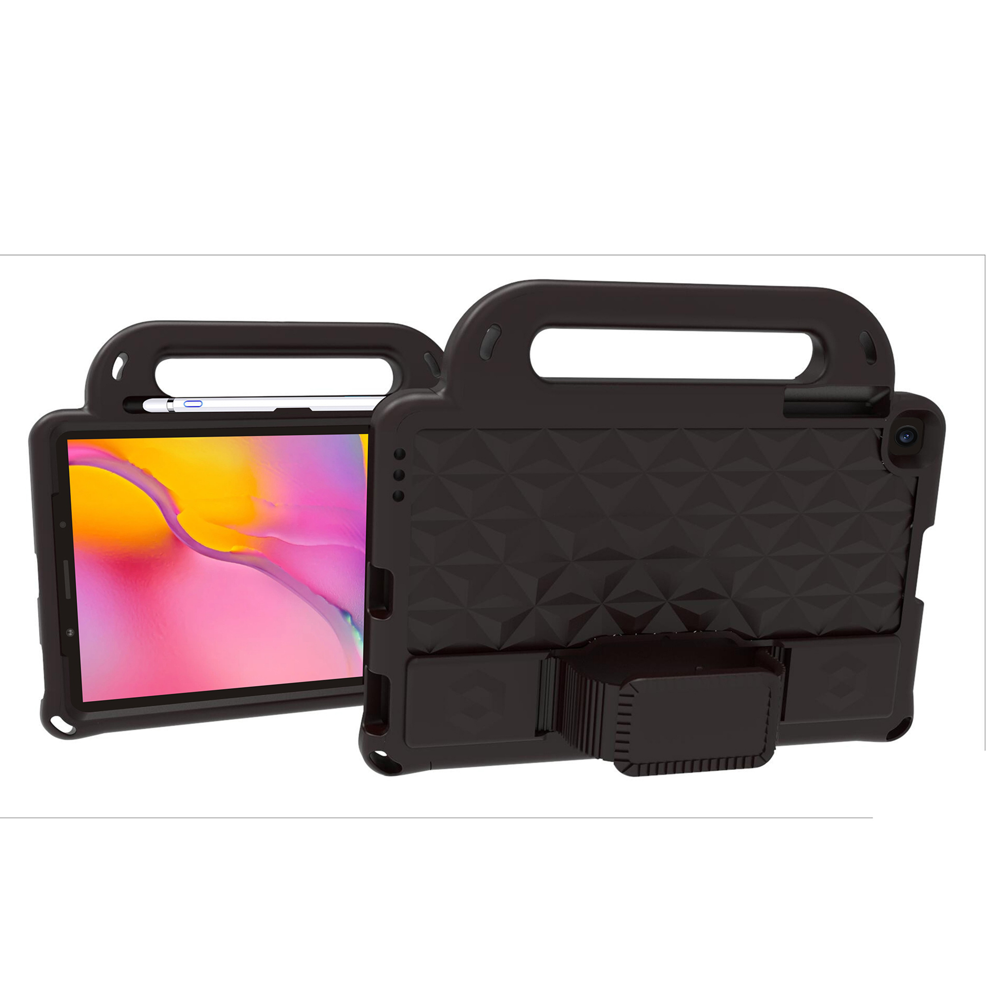 Кейс EVA в Стиле Rombus с Плечевым Ремнем Для Samsung Galaxy Tab A 10.1 (2019) T510/T515 - Черный, Galaxy Tab A 10.1 (2019)
Кейс EVA в Стиле Rombus с Плечевым Ремнем Для Samsung Galaxy Tab A 10.1 (2019) T510/T515 - Черный, Galaxy Tab A 10.1 (2019)