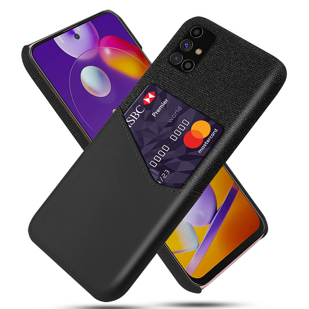 KSQ Cloth + PU Leather + PC Cover for Samsung Galaxy M31s - Black, Samsung Galaxy M31s
KSQ Cloth + PU Leather + PC Cover for Samsung Galaxy M31s - Black, Samsung Galaxy M31s
