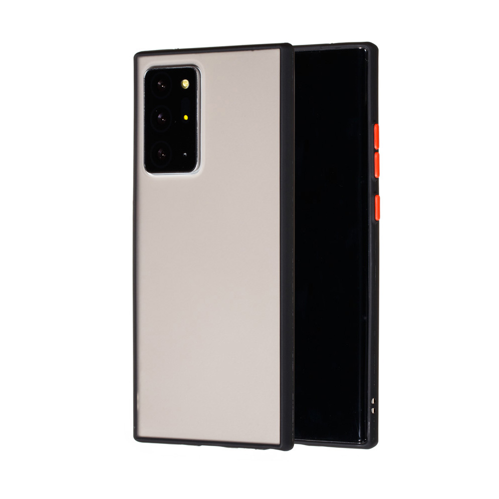 Matte Skin PC + TPU Shell Для Samsung Galaxy Note20 Ultra / Note20 Ультра 5 Г - Чернить, Galaxy Note20 Ultra
Matte Skin PC + TPU Shell Для Samsung Galaxy Note20 Ultra / Note20 Ультра 5 Г - Чернить, Galaxy Note20 Ultra