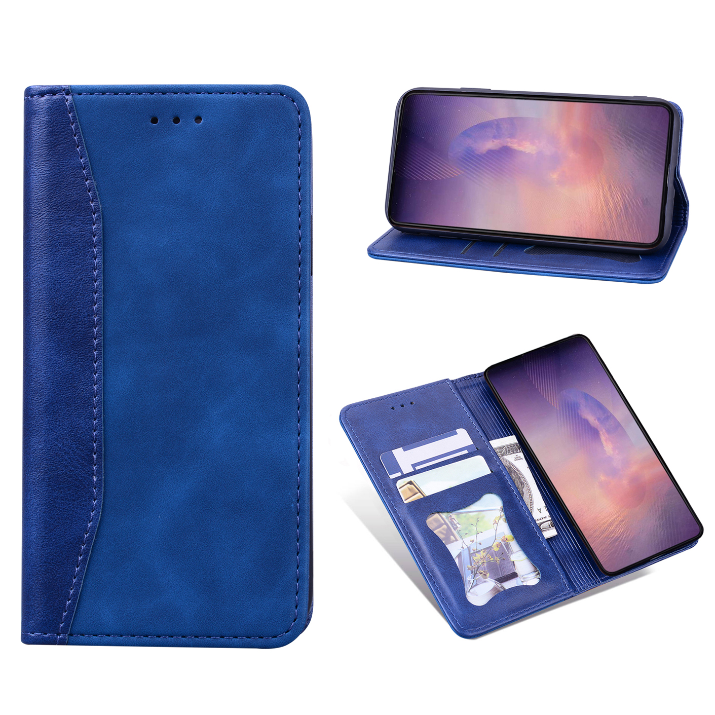 Business Style Splicing Shell Auto-absorbed Leather Wallet Case for Samsung Galaxy Note20 Ultra 5G/Galaxy Note20 Ultra - Baby Blue, Galaxy Note20 Ultra 5G
Business Style Splicing Shell Auto-absorbed Leather Wallet Case for Samsung Galaxy Note20 Ultra 5G/Galaxy Note20 Ultra - Baby Blue, Galaxy Note20 Ultra 5G