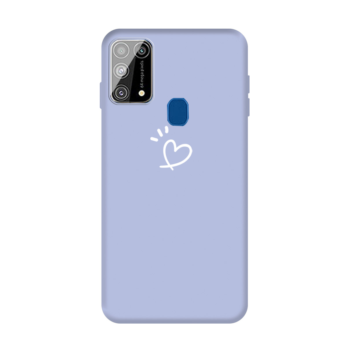 Сердце-образец Декор Матовый TPU Чехол Для Телефона Для Samsung Galaxy M31 - Светло-фиолетовый, Galaxy M31
Сердце-образец Декор Матовый TPU Чехол Для Телефона Для Samsung Galaxy M31 - Светло-фиолетовый, Galaxy M31