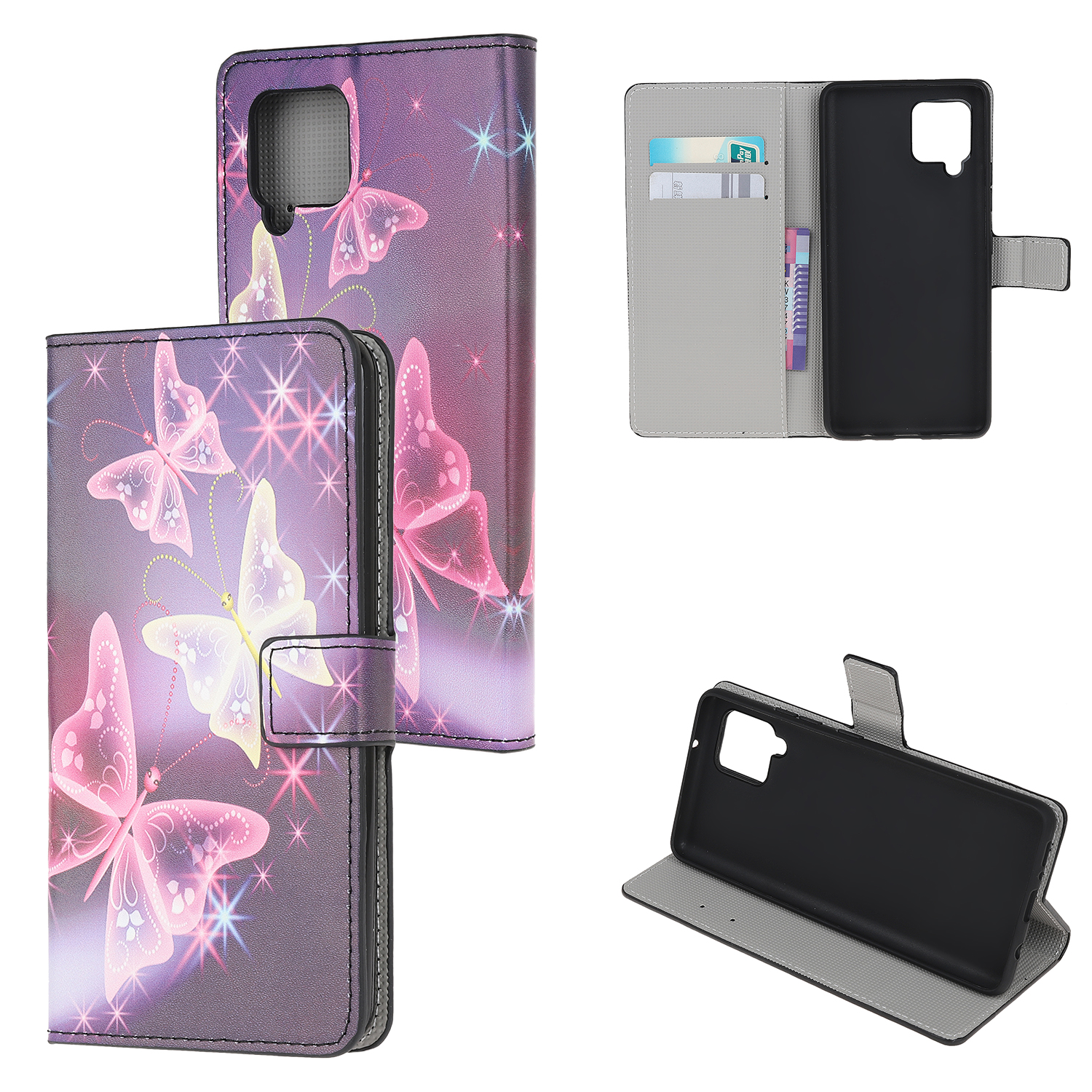 Pattern Printing Wallet Leather Phone Cover Case for Samsung Galaxy A42 5G - Shiny Butterfly, Galaxy A42 5G
Pattern Printing Wallet Leather Phone Cover Case for Samsung Galaxy A42 5G - Shiny Butterfly, Galaxy A42 5G