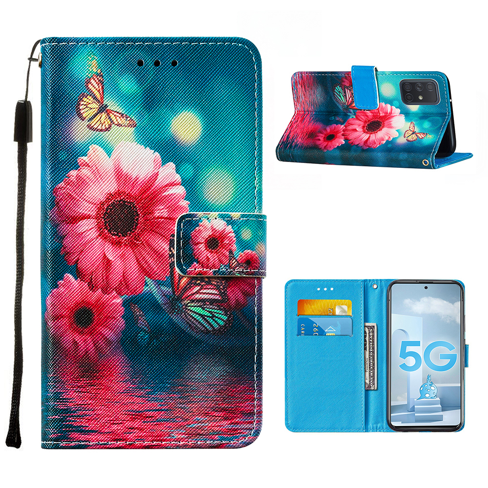 Stylish Pattern Printing Leather Phone Protective Case for Samsung Galaxy A51 5G SM-A516 - Flowers, Galaxy A51 5G
Stylish Pattern Printing Leather Phone Protective Case for Samsung Galaxy A51 5G SM-A516 - Flowers, Galaxy A51 5G