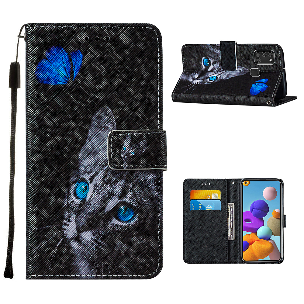Personalized Pattern Printing Leather Phone Protective Case for Samsung Galaxy A21s - Cat, Galaxy A21s
Personalized Pattern Printing Leather Phone Protective Case for Samsung Galaxy A21s - Cat, Galaxy A21s