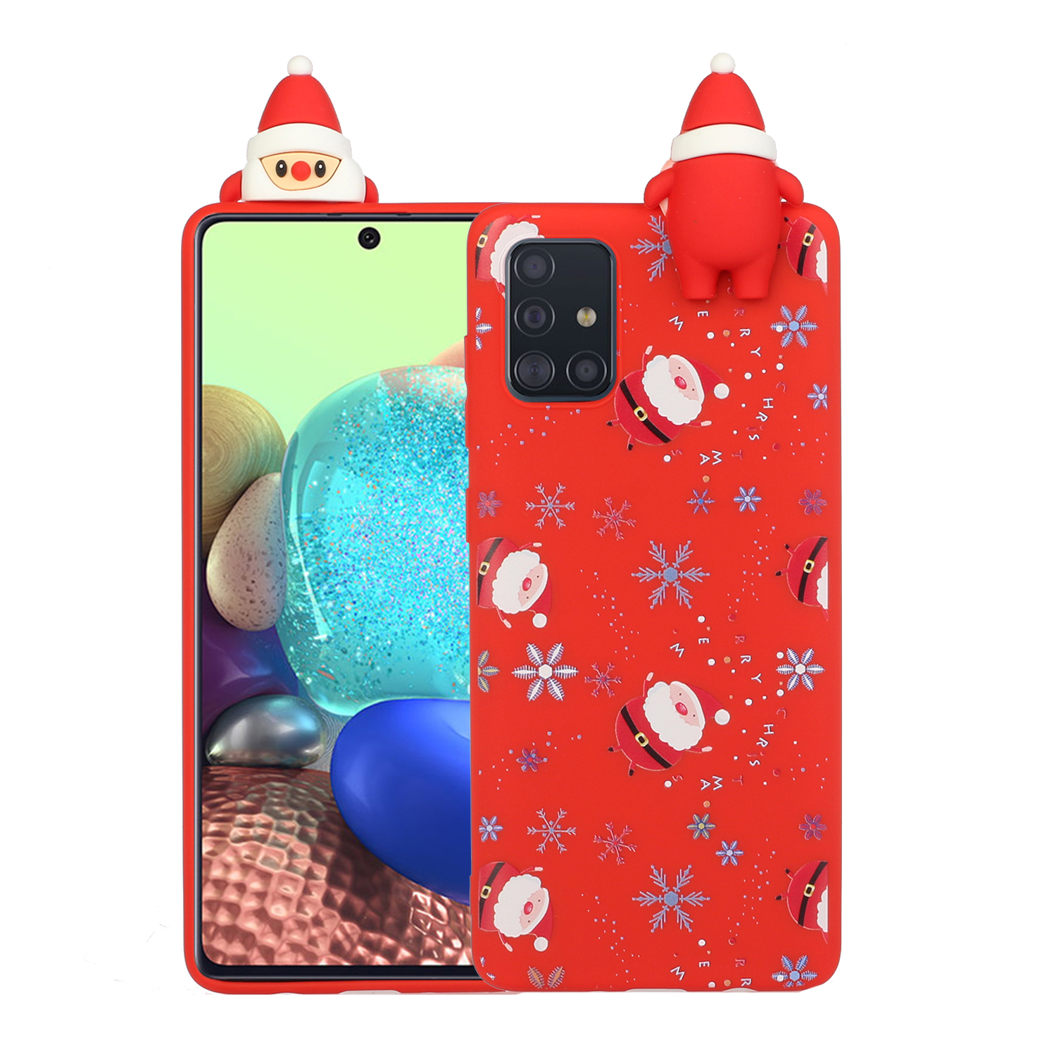 Рождественские Серии TPU Cover Cover Cover С 3D Рождественской Кукольной Кукол Для Samsung Galaxy A51 SM-A515 - Santa Sticker, Galaxy A51 4G
Рождественские Серии TPU Cover Cover Cover С 3D Рождественской Кукольной Кукол Для Samsung Galaxy A51 SM-A515 - Santa Sticker, Galaxy A51 4G