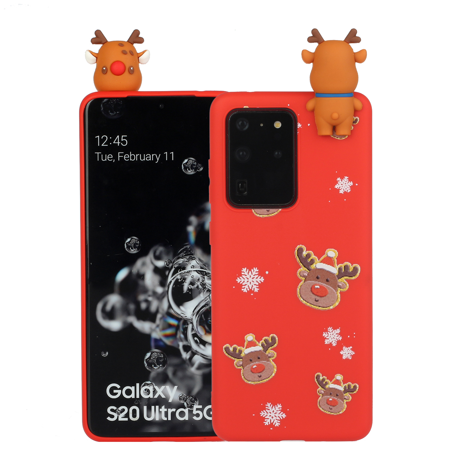 3D Рождественские Декор Декор TPU Чехол Для Телефона Для Samsung Galaxy S20 Ultra - Стикер Лося, Galaxy S20 Ultra
3D Рождественские Декор Декор TPU Чехол Для Телефона Для Samsung Galaxy S20 Ultra - Стикер Лося, Galaxy S20 Ultra