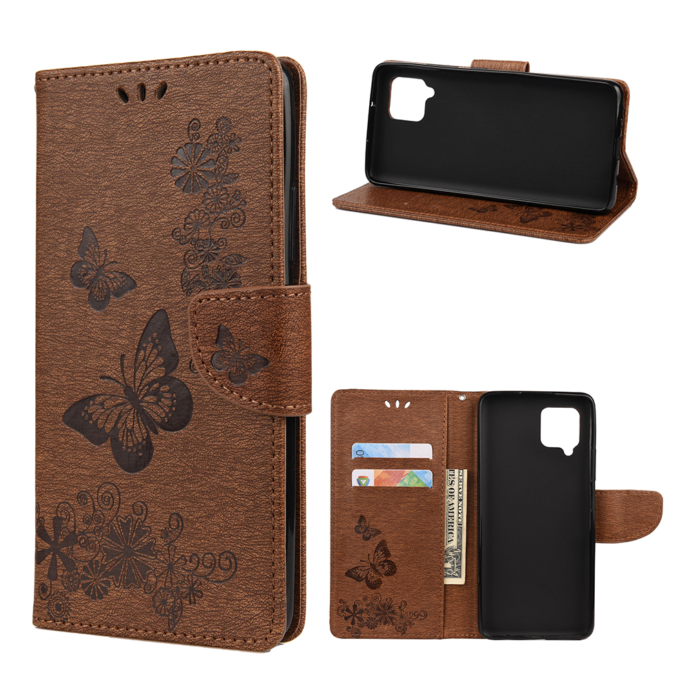 Butterfly Pattern Imprinting Leather Phone Shell for Samsung Galaxy A42 5G - Brown, Galaxy A42 5G
Butterfly Pattern Imprinting Leather Phone Shell for Samsung Galaxy A42 5G - Brown, Galaxy A42 5G