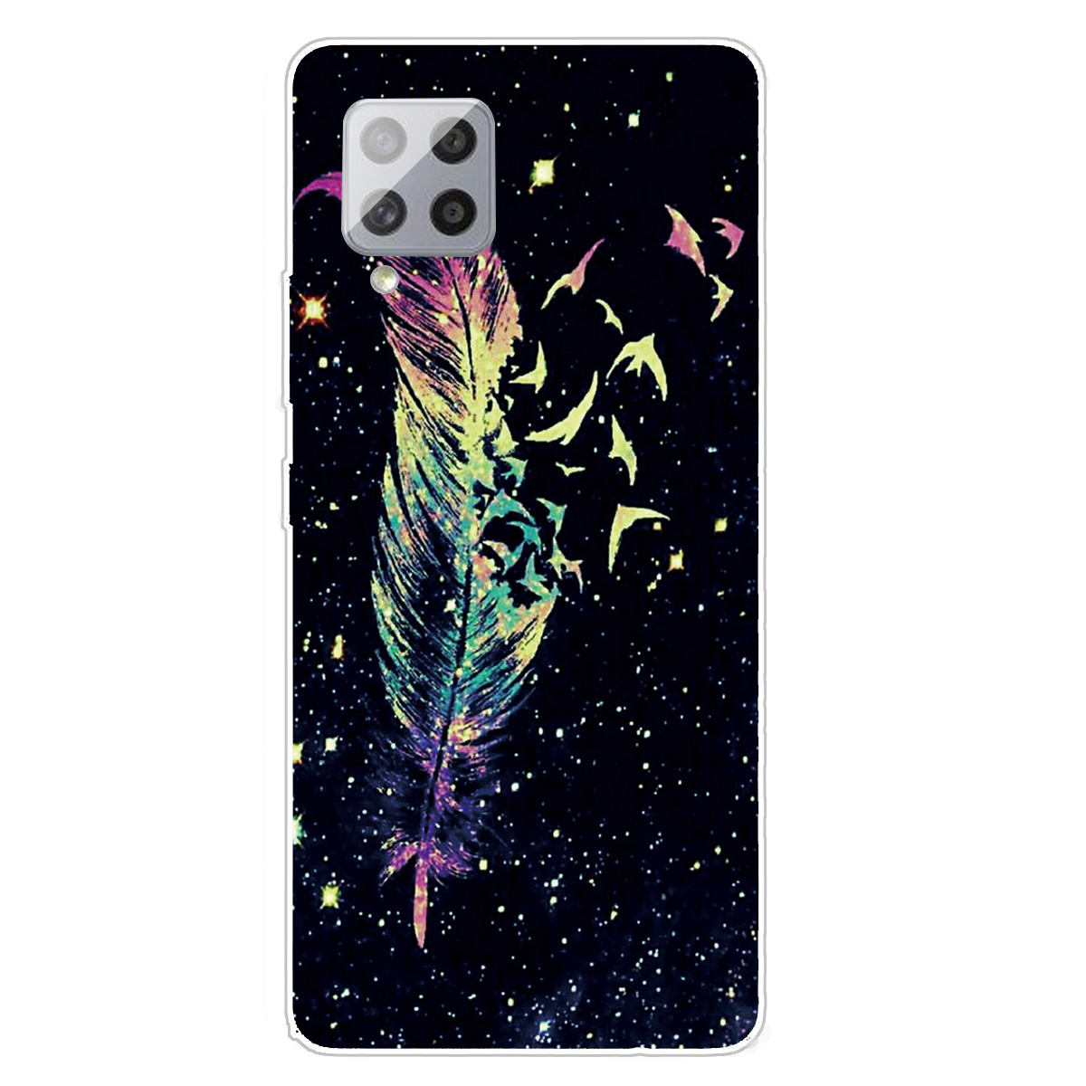 Высокопродача Узорчатая Крышка Для Samsung Galaxy A42 5G Protector Protector TPU - Перо, Galaxy A42 5G
Высокопродача Узорчатая Крышка Для Samsung Galaxy A42 5G Protector Protector TPU - Перо, Galaxy A42 5G