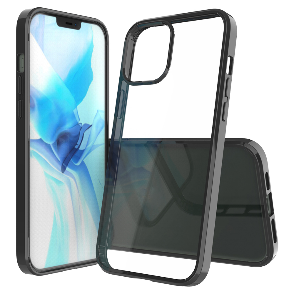 Transparent Anti-scratch Acrylic Phone Shell for iPhone 12 Pro Max - Black, iPhone 12 Pro Max
Transparent Anti-scratch Acrylic Phone Shell for iPhone 12 Pro Max - Black, iPhone 12 Pro Max