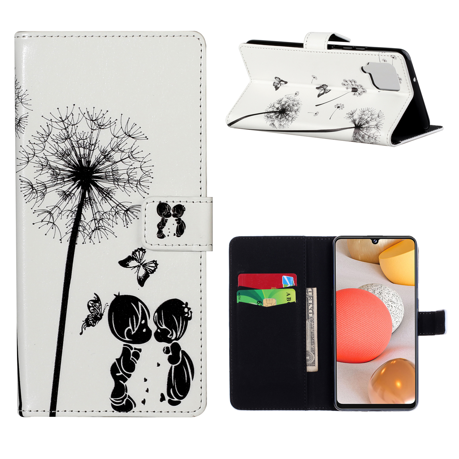 For Samsung Galaxy A42 5G Pattern Printing Wallet Stand Leather Phone Case - Boy and Girl, Galaxy A42 5G
For Samsung Galaxy A42 5G Pattern Printing Wallet Stand Leather Phone Case - Boy and Girl, Galaxy A42 5G