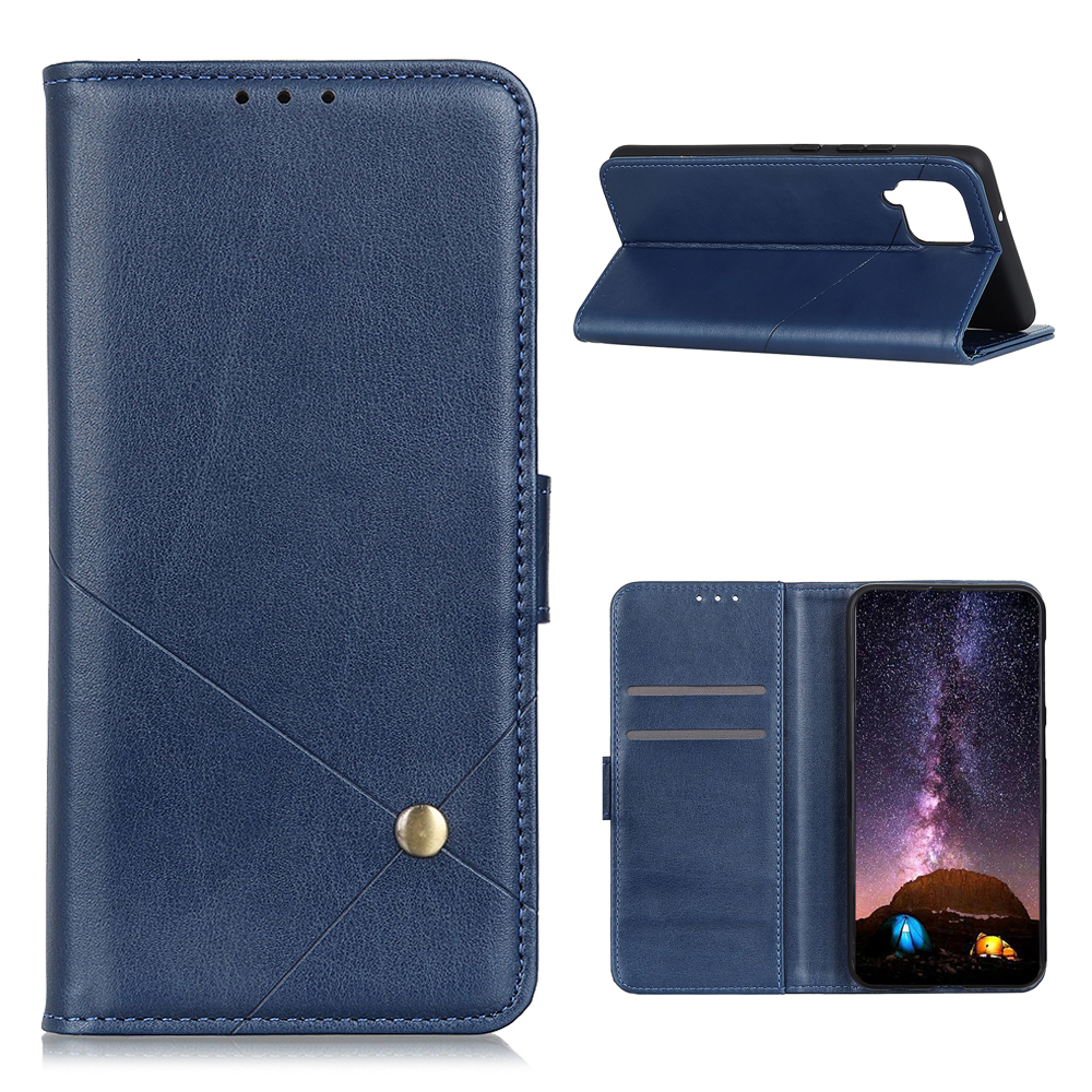 PU Leather Phone Protective Cover Wallet Stand Shell for Samsung Galaxy A12 - Blue, Galaxy A12
PU Leather Phone Protective Cover Wallet Stand Shell for Samsung Galaxy A12 - Blue, Galaxy A12
