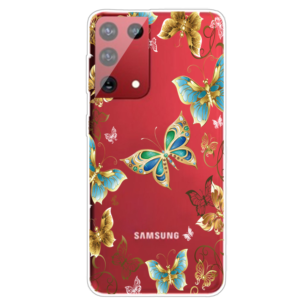 Чехол Для Телефона В Горячем Стиле Для Samsung Galaxy S21 Ультра 5 Г Узор Phate Photion TPU Cover - Золотые Бабочки, Galaxy S21 Ultra 5G
Чехол Для Телефона В Горячем Стиле Для Samsung Galaxy S21 Ультра 5 Г Узор Phate Photion TPU Cover - Золотые Бабочки, Galaxy S21 Ultra 5G